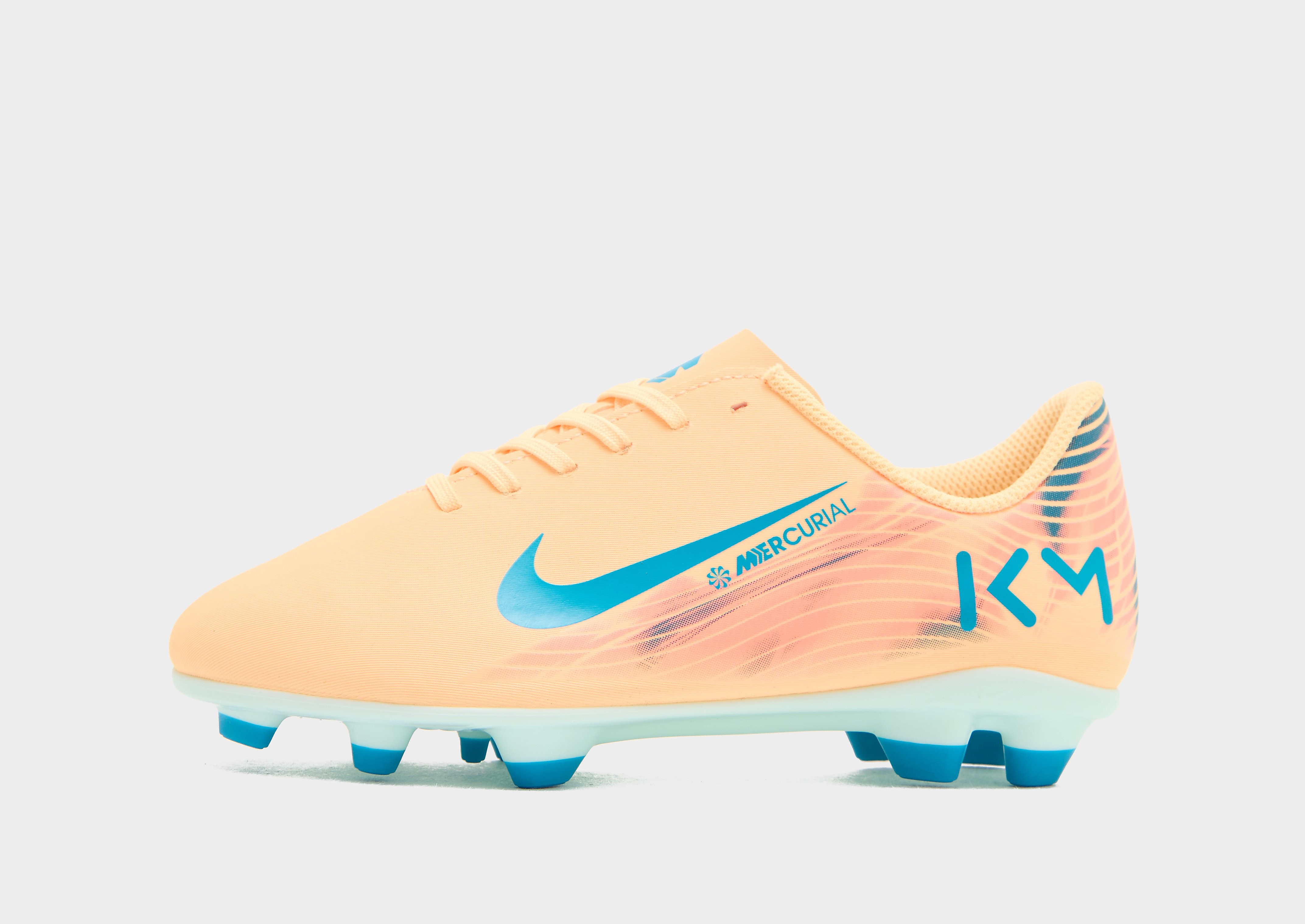 Nike Mercurial Vapor 16 Club Kylian Mbappe FG Children Melon Tint Melon Tint