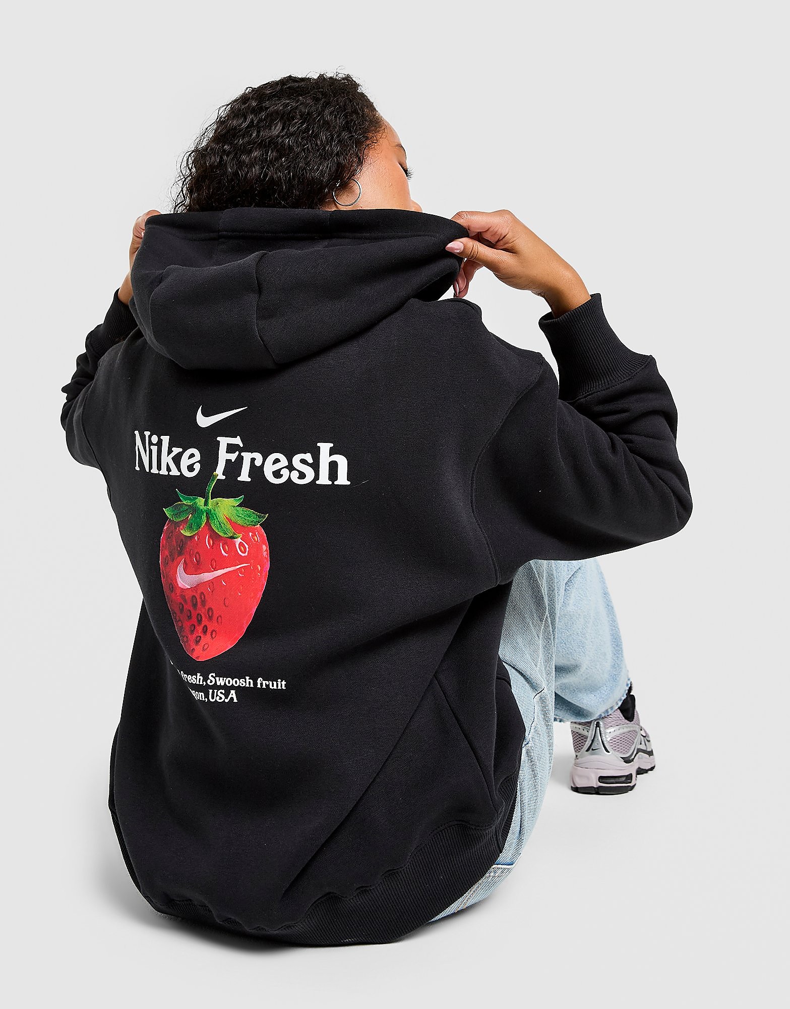 Nike Strawberry Graphic Overhead Hoodie