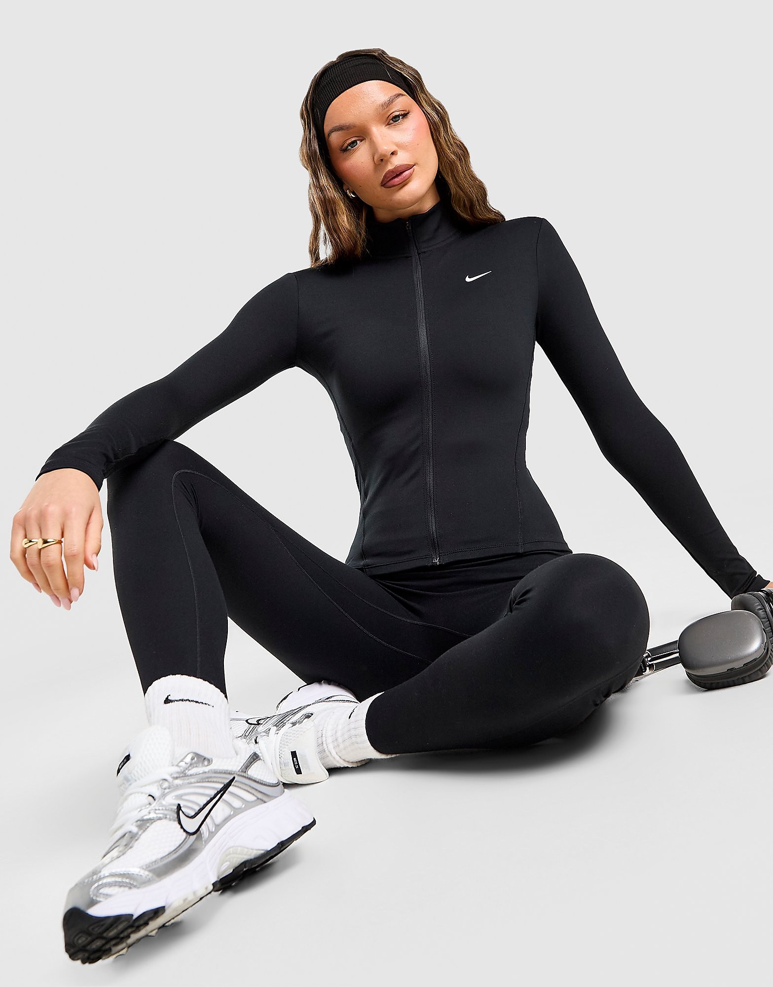 Nike Training One Full Zip Jacket Active Active - vue 2