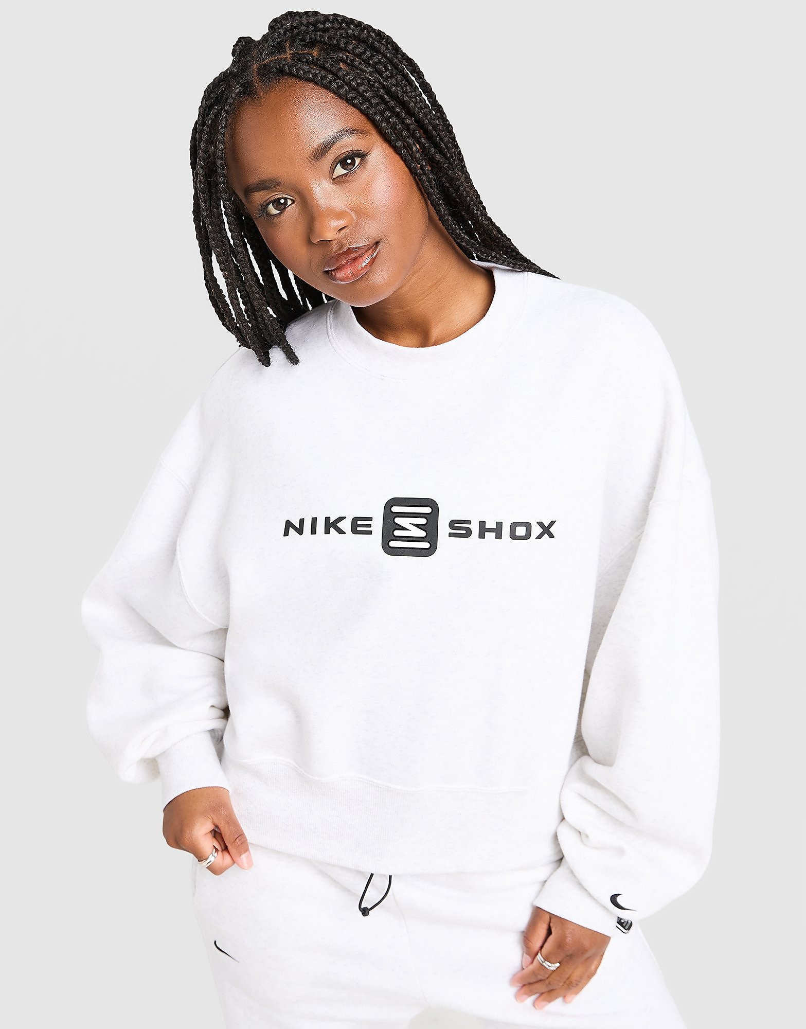 Nike Shox Crop Crew Sweatshirt