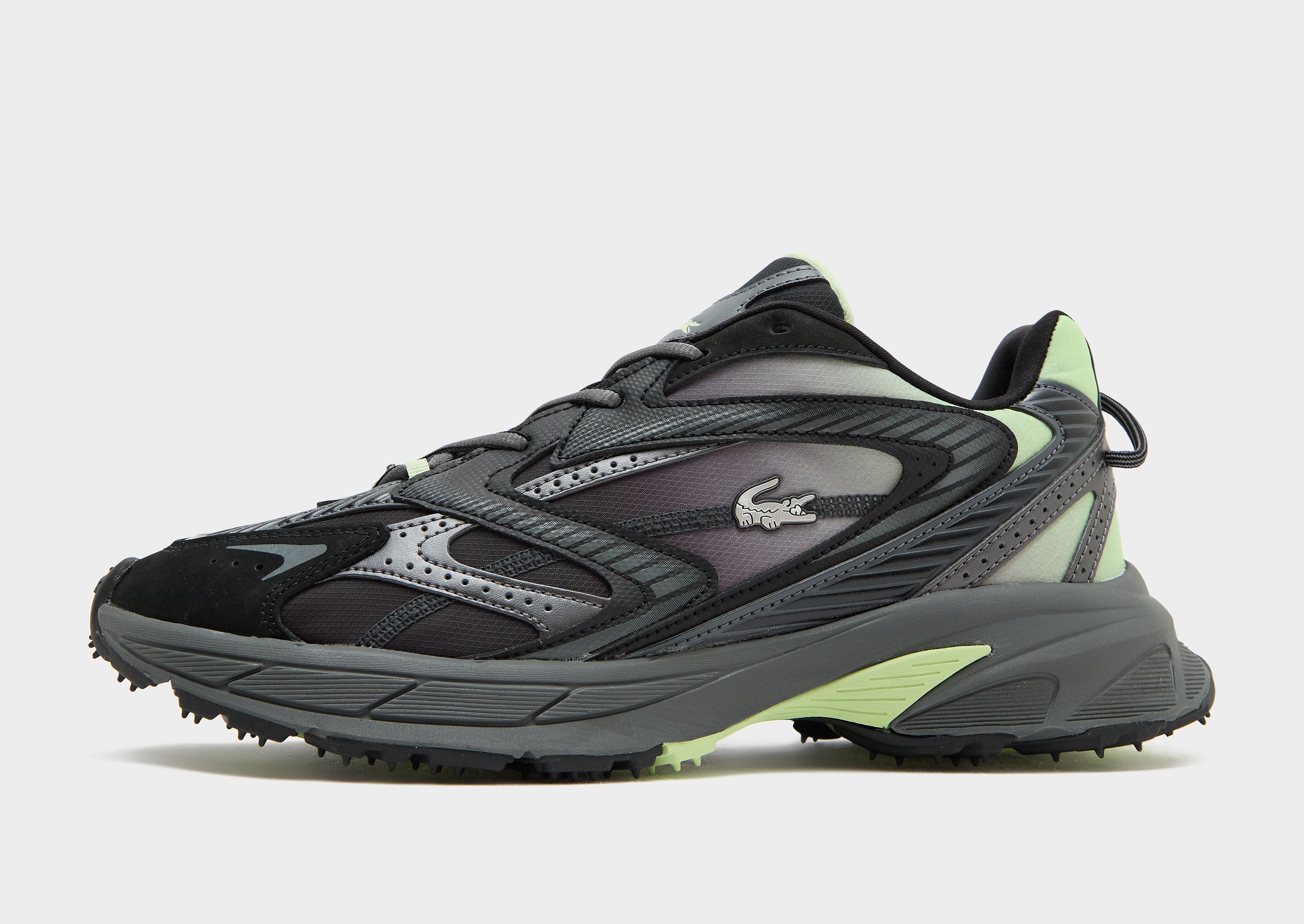 Lacoste L003 herensneaker zwart en groen