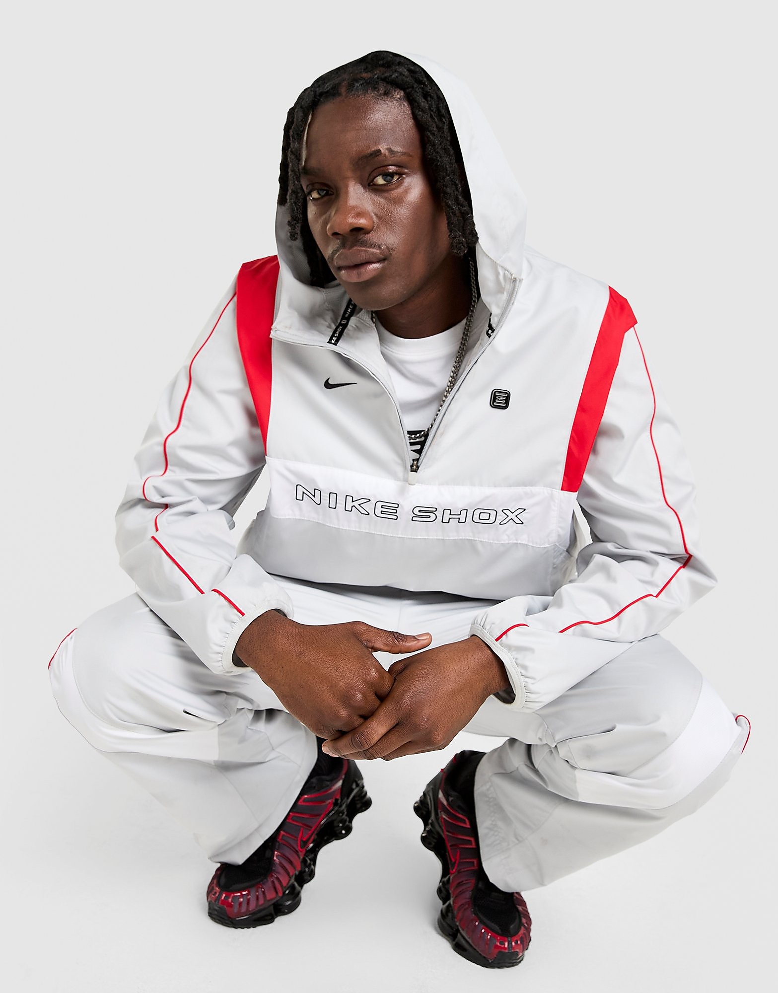 Nike Shox Woven 12 Zip Jacket