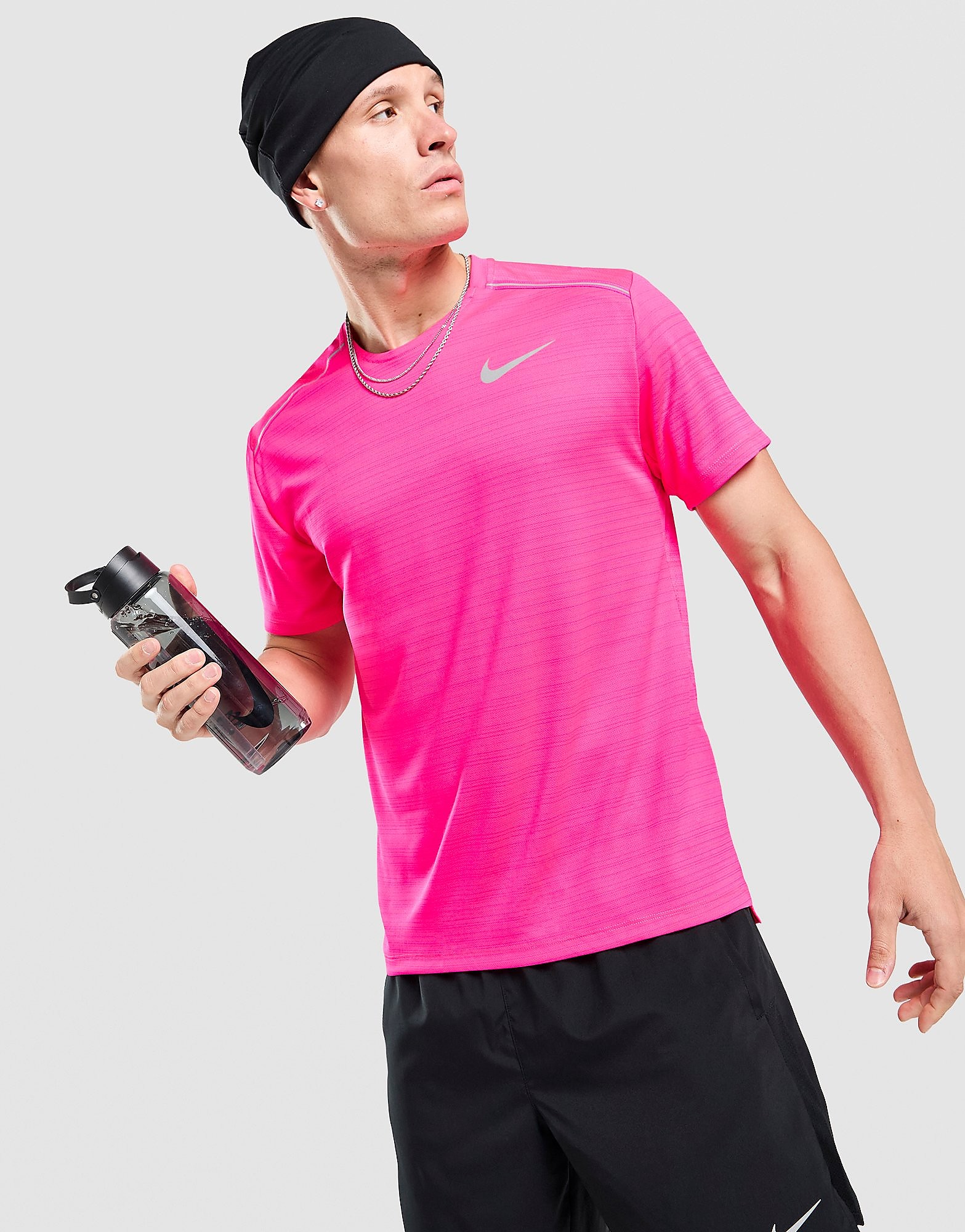 Nike T shirt Miler 1.0 Homme - vue 2