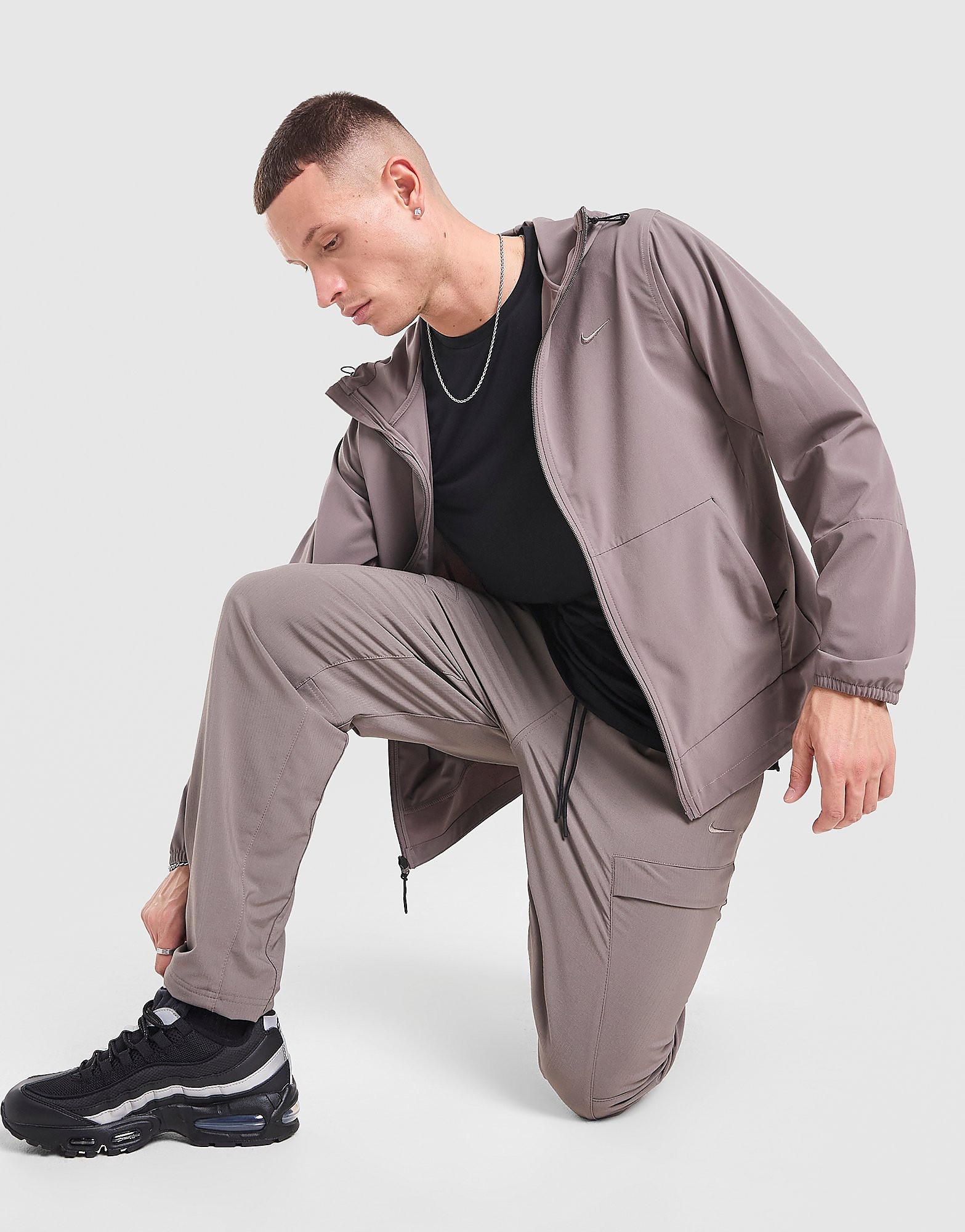 Nike Veste à capuche Unlimited Homme Smoke Smoke - vue 5