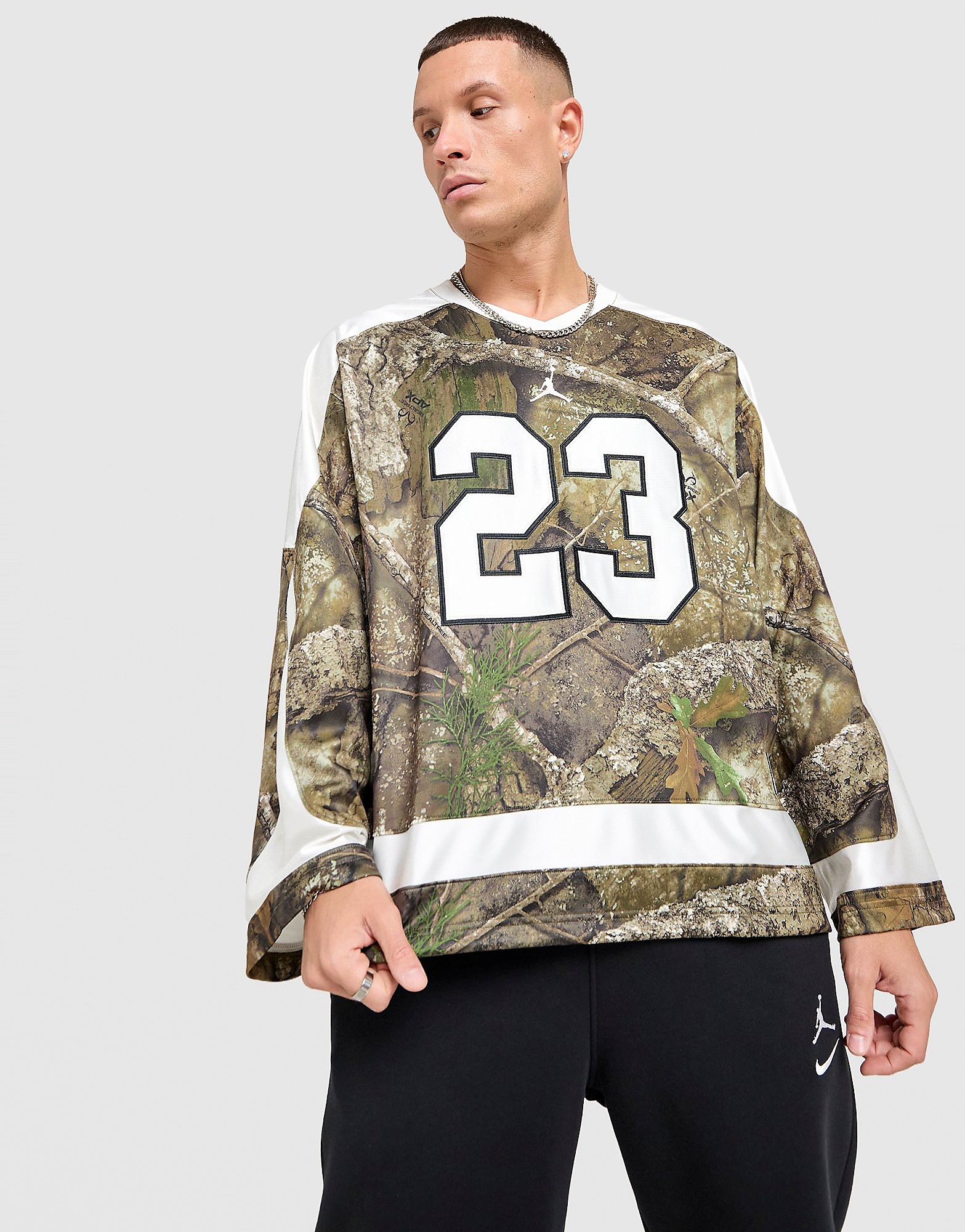 Jordan Realtree Brooklyn Camo Hockey Jersey