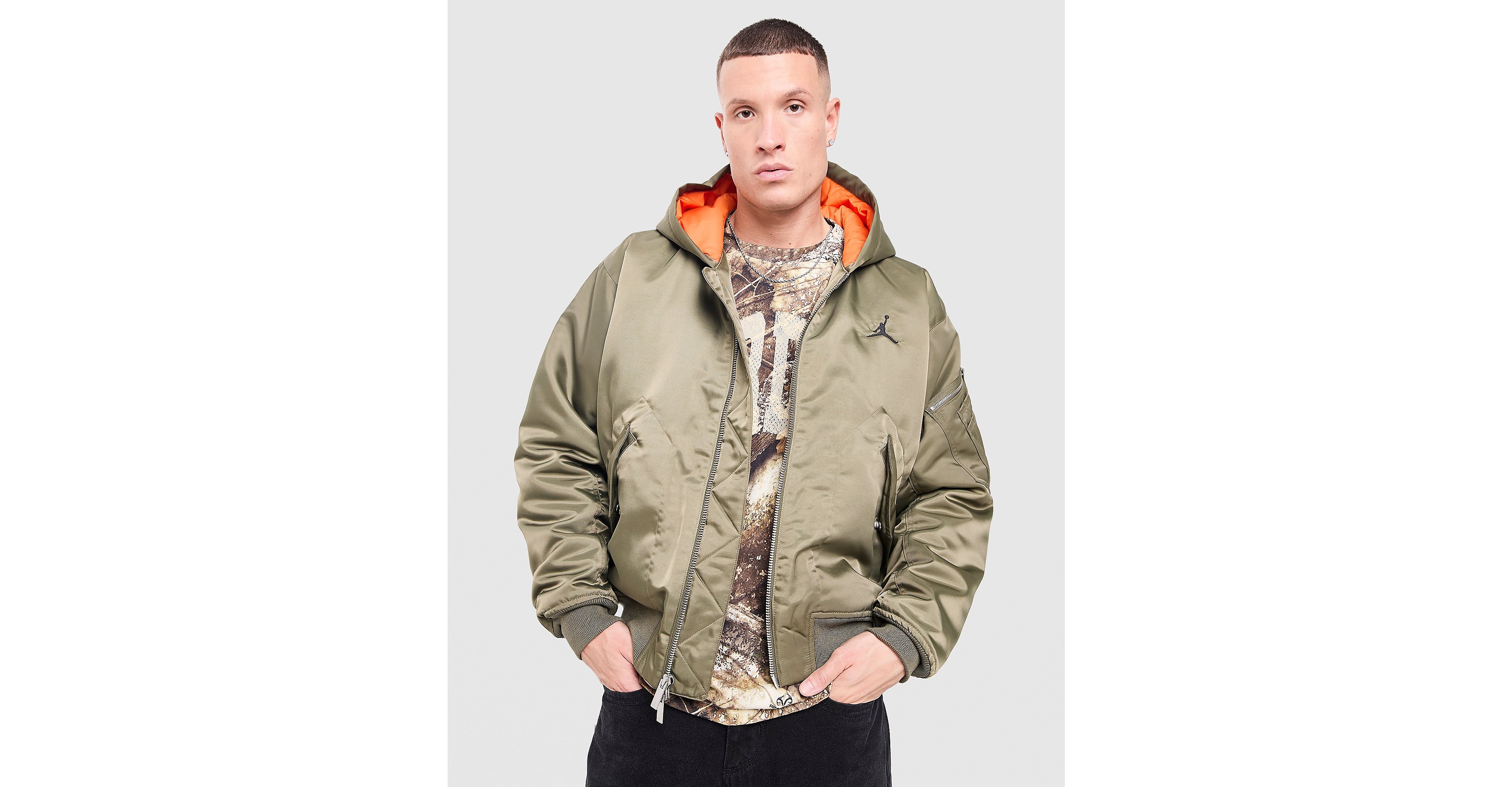 Flight Hooded Bomber Jacket