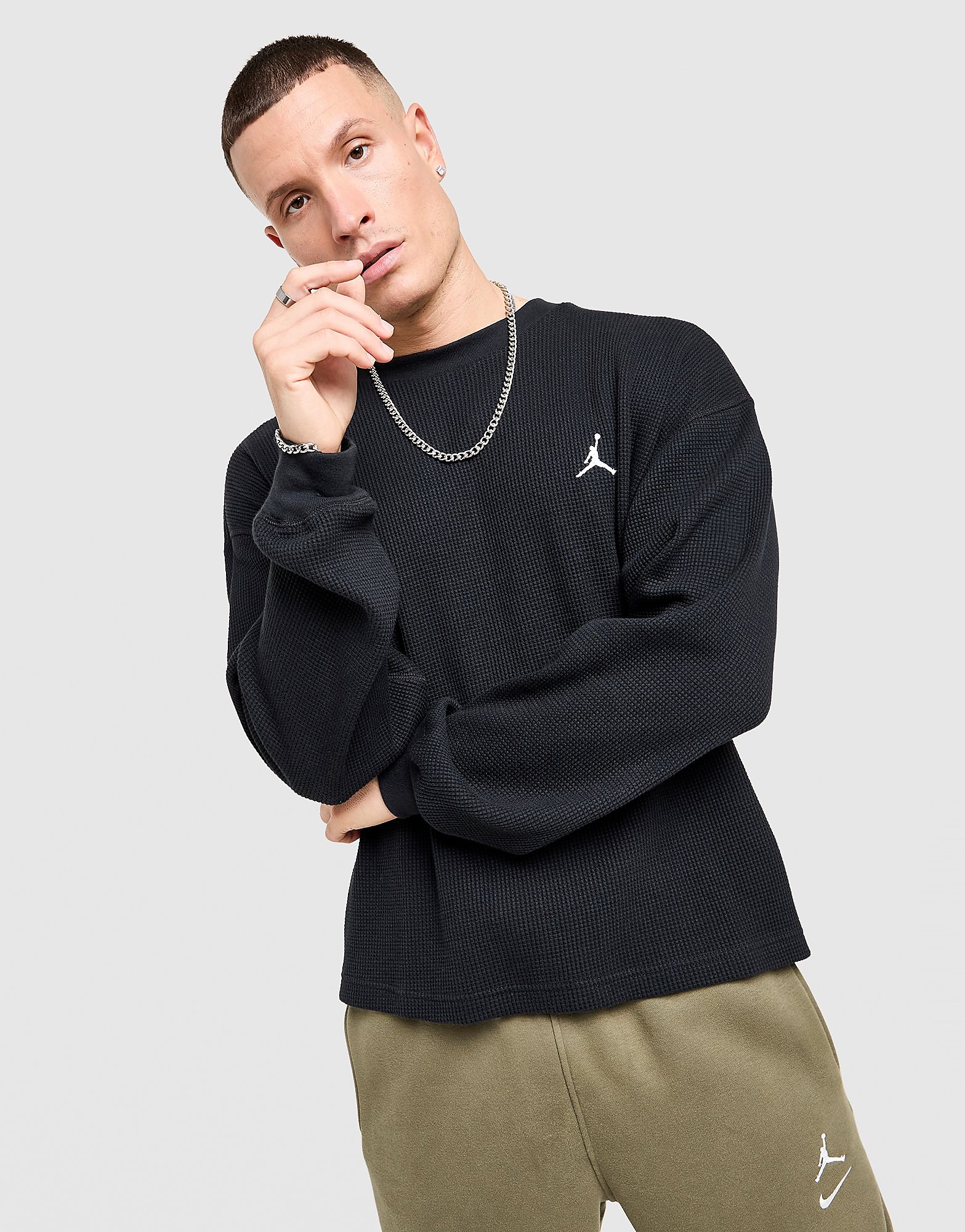 Jordan Waffle Long Sleeve T Shirt