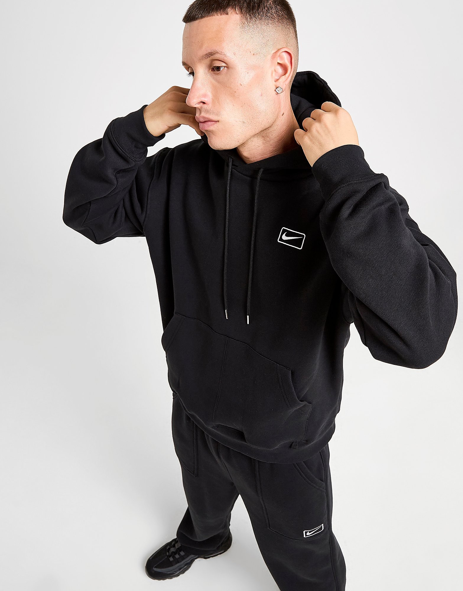 Nike Street Fleece Overhead Hoodie - vue 2