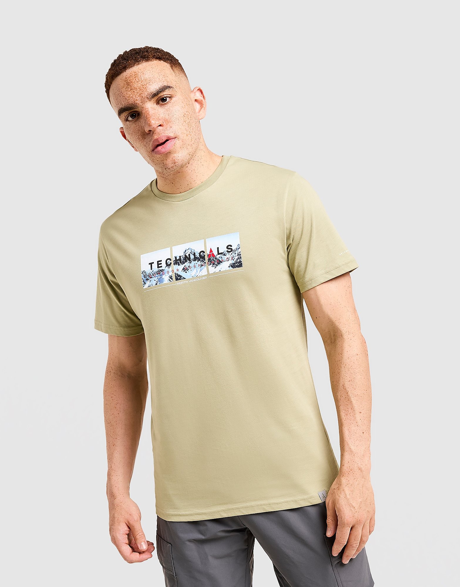 Technicals Expand T Shirt maron Maron