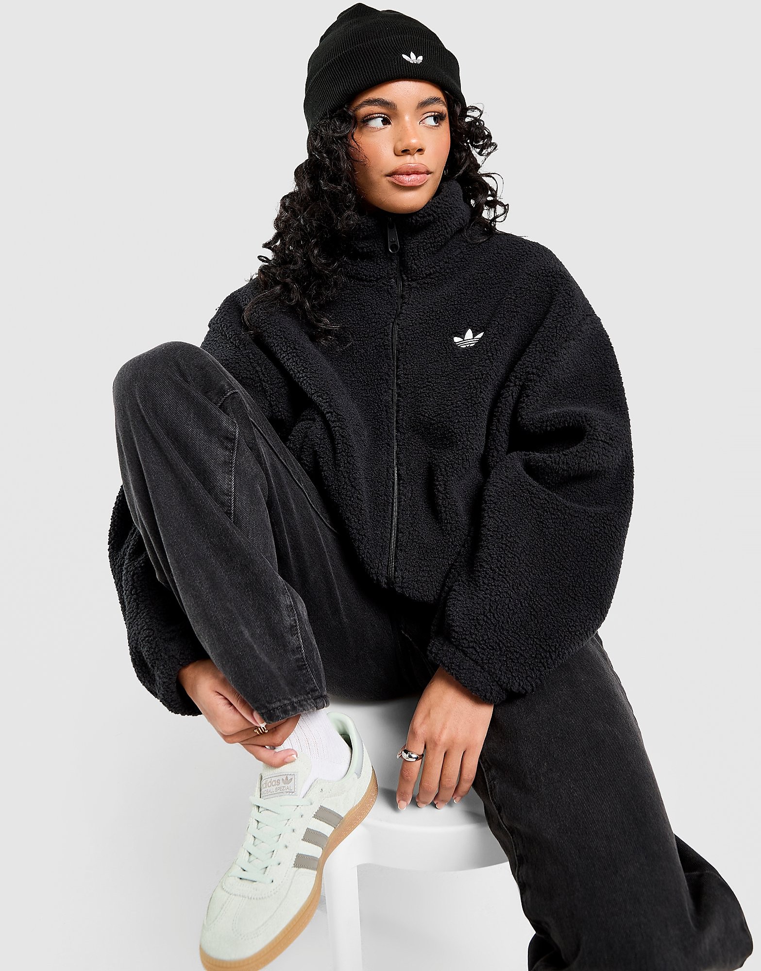 adidas Originals Teddy Full Zip Jacket