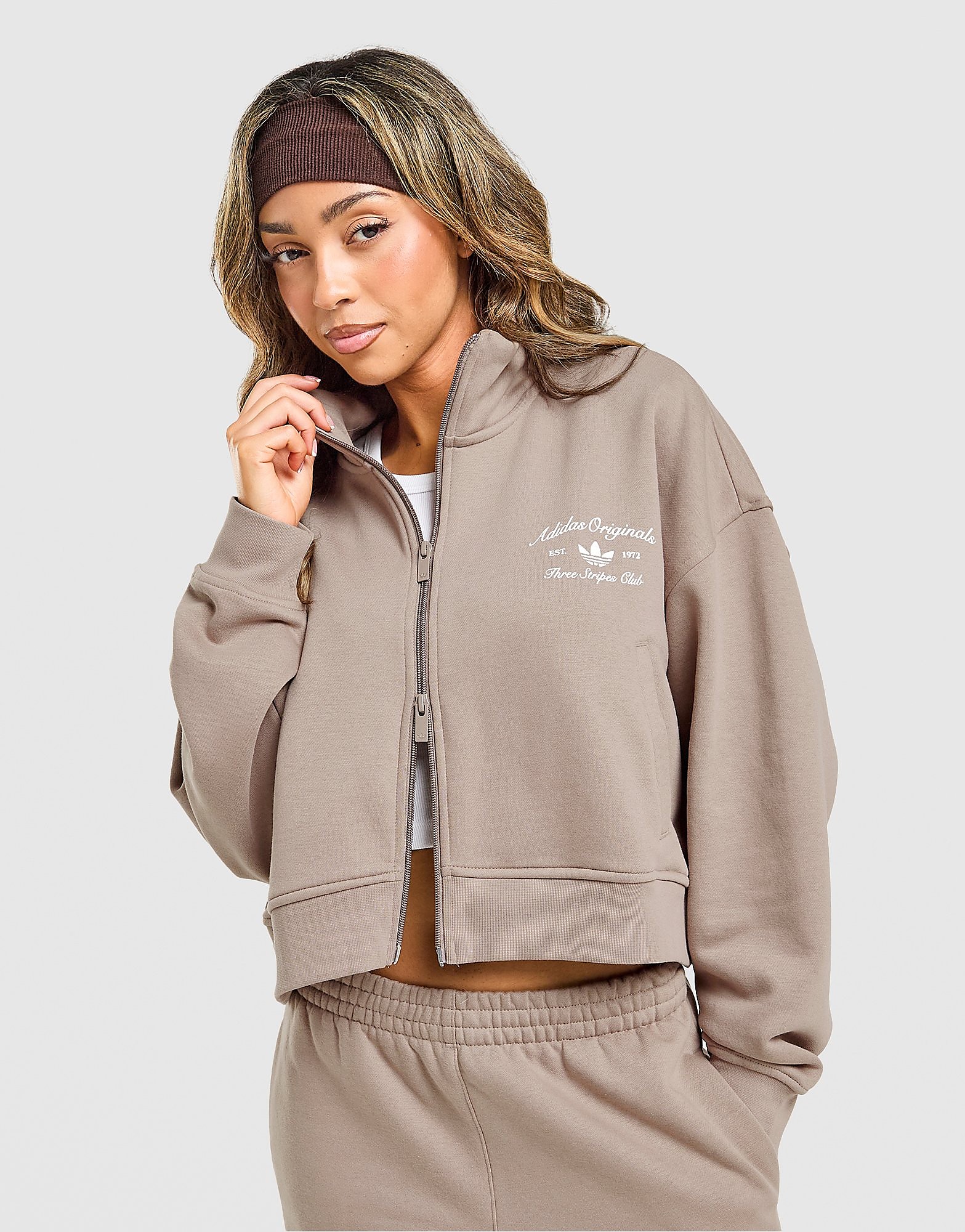 adidas Originals Club Full Zip Track Top