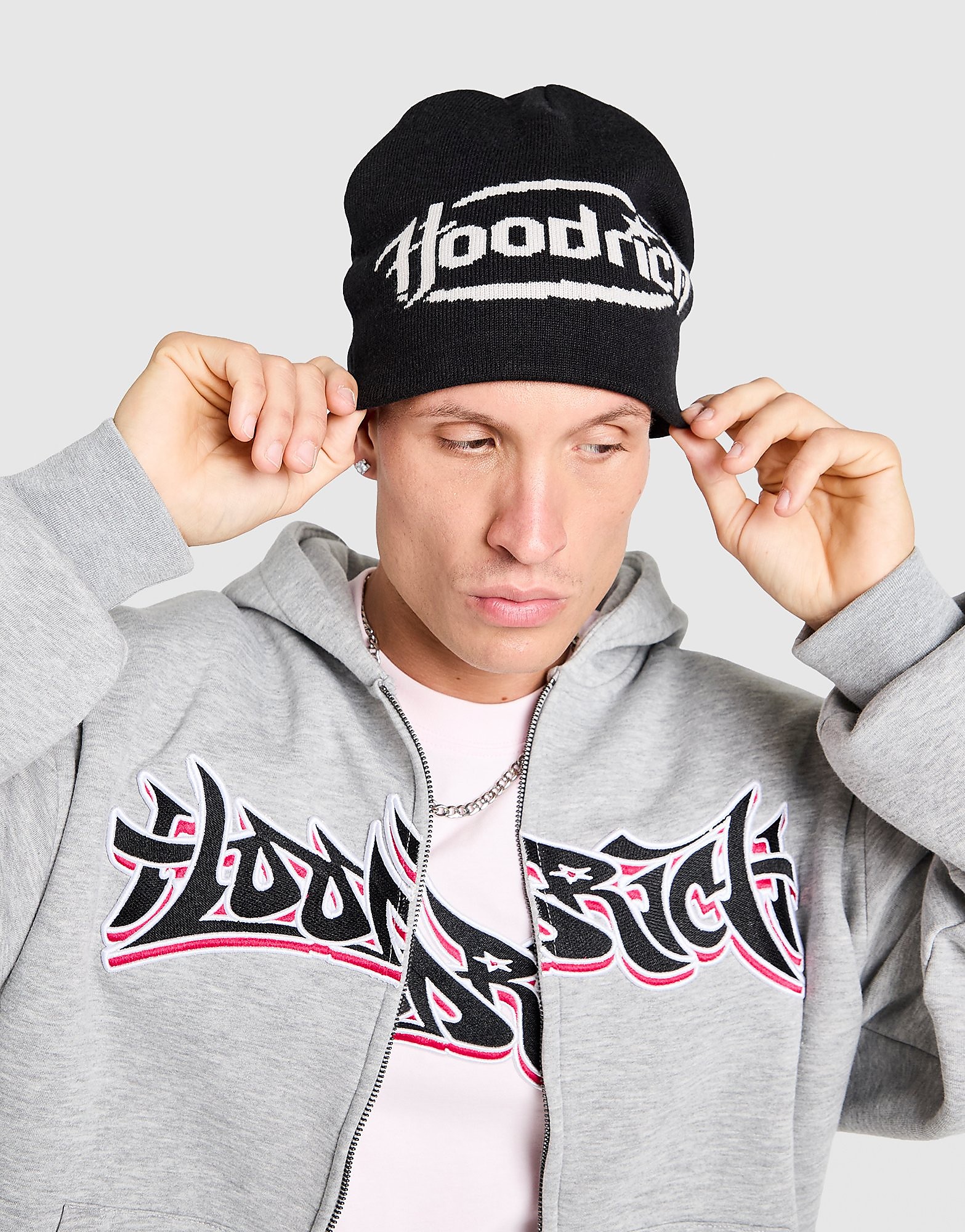 Hoodrich Cappello Beanie Curve, nero