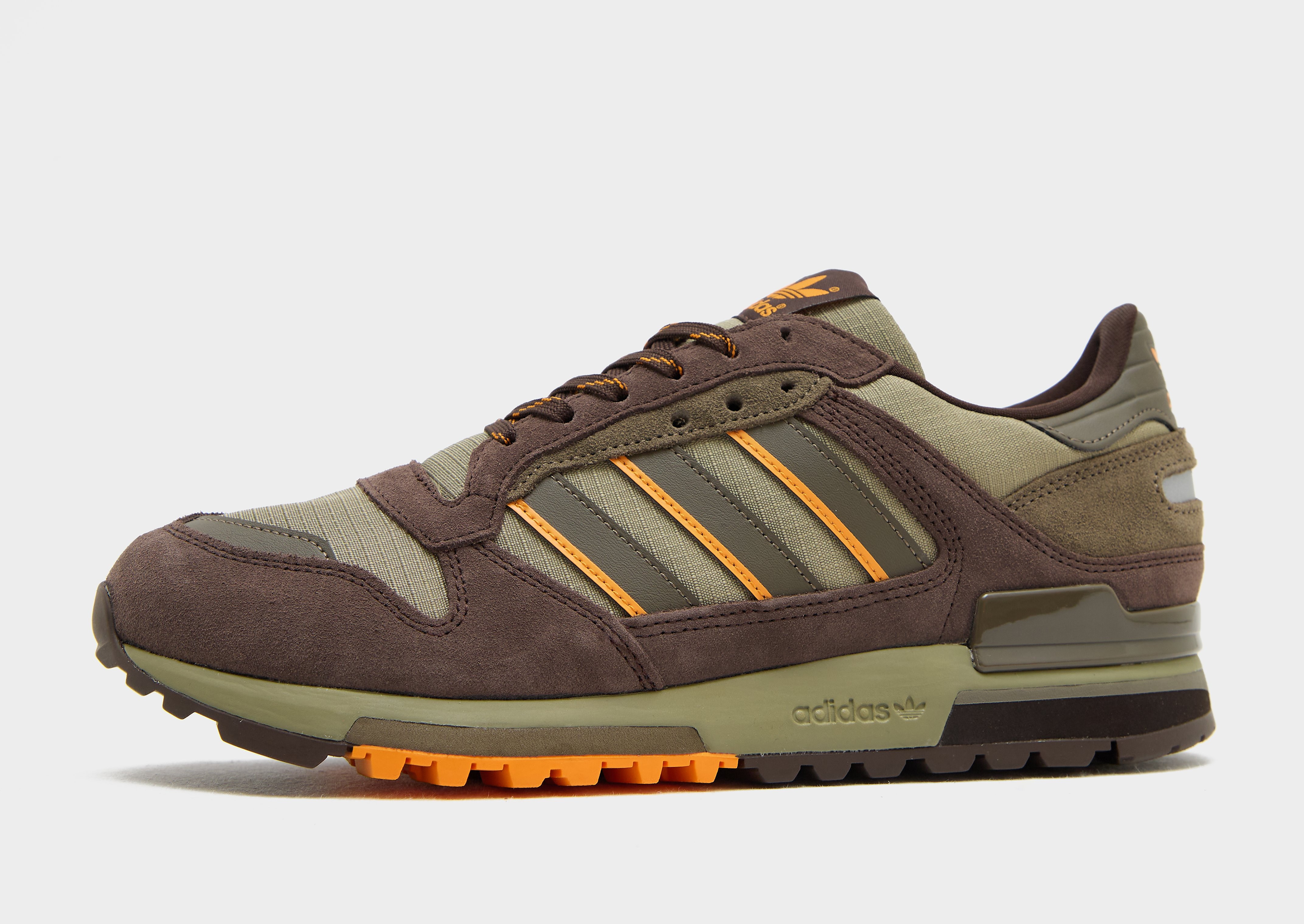 Adidas ZX herensneaker groen en bruin