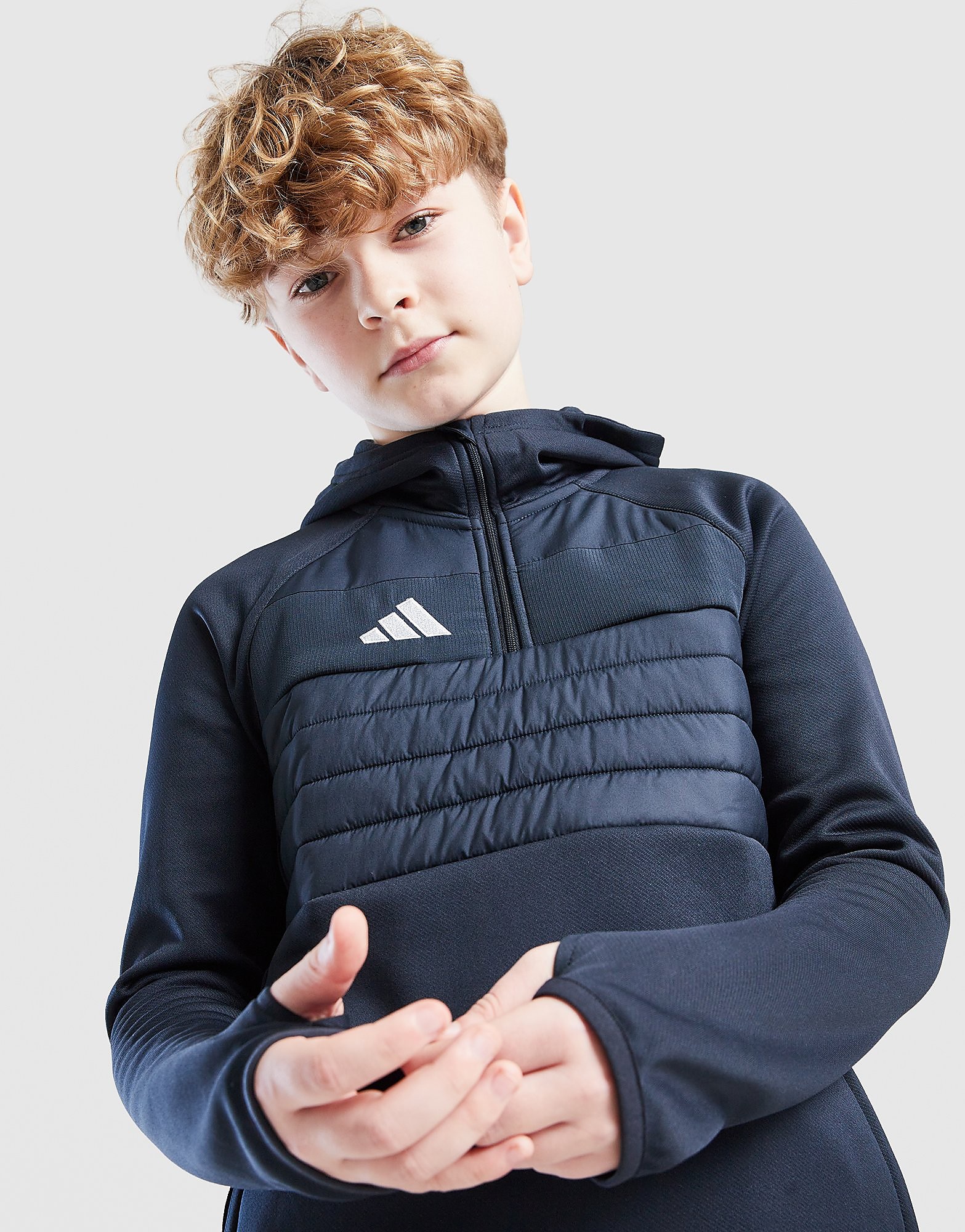 adidas Winterized Tiro 14 Zip Hoodie Junior - vue 2