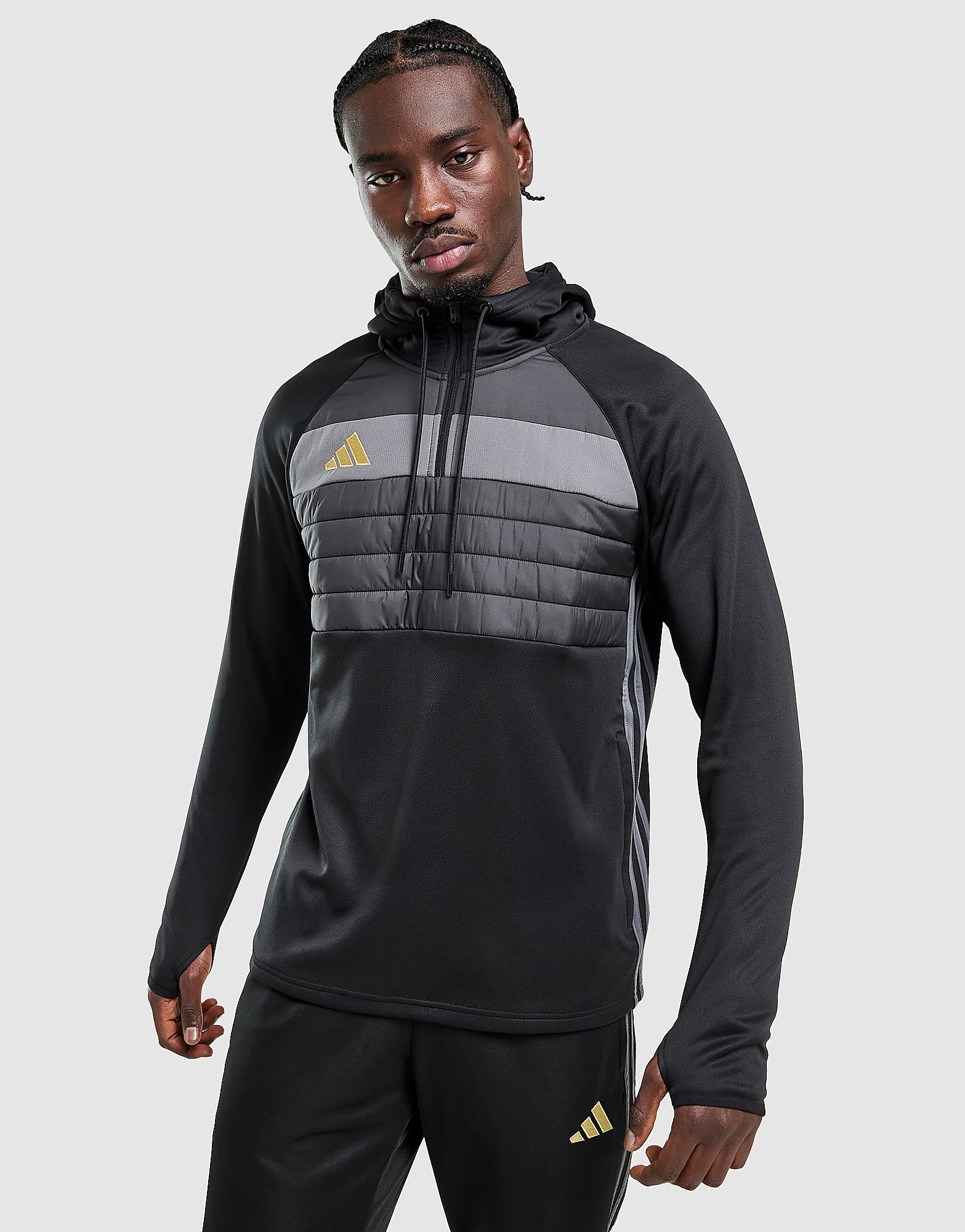 adidas Tiro 14 Zip Winterized Hoodie - vue 2