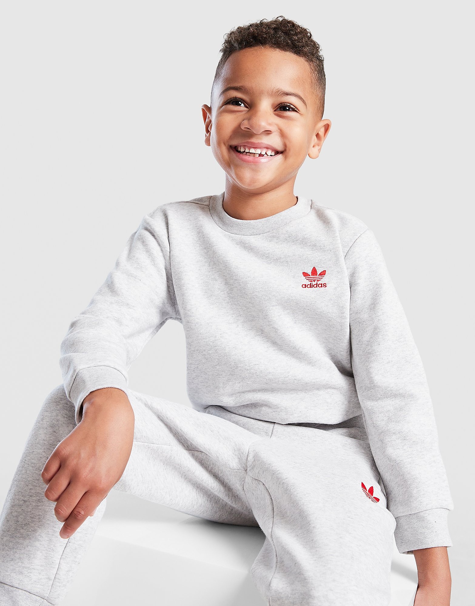 adidas Originals Trefoil Essential Crew Tracksuit Children - vue 4