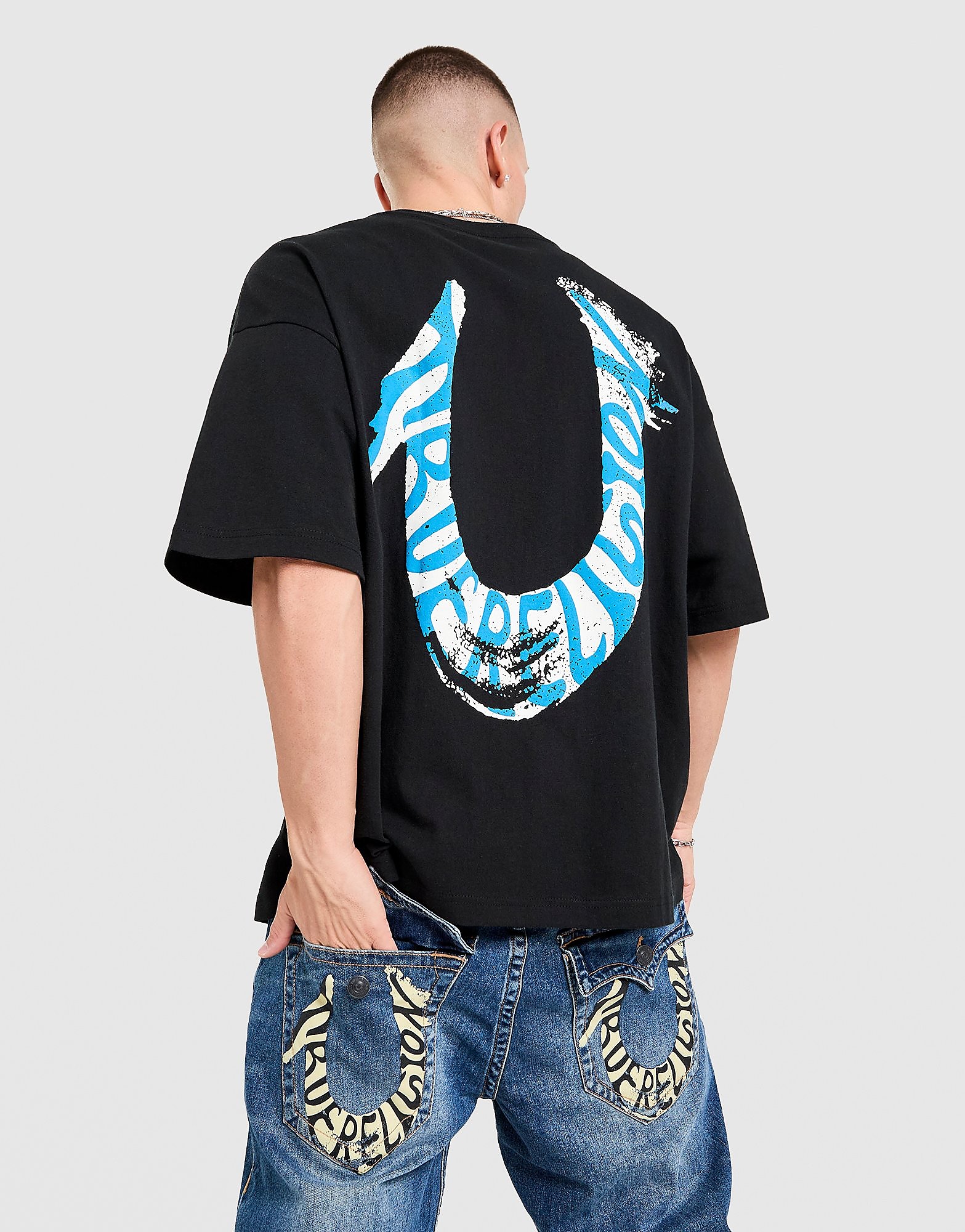 True Religion Paint T Shirt