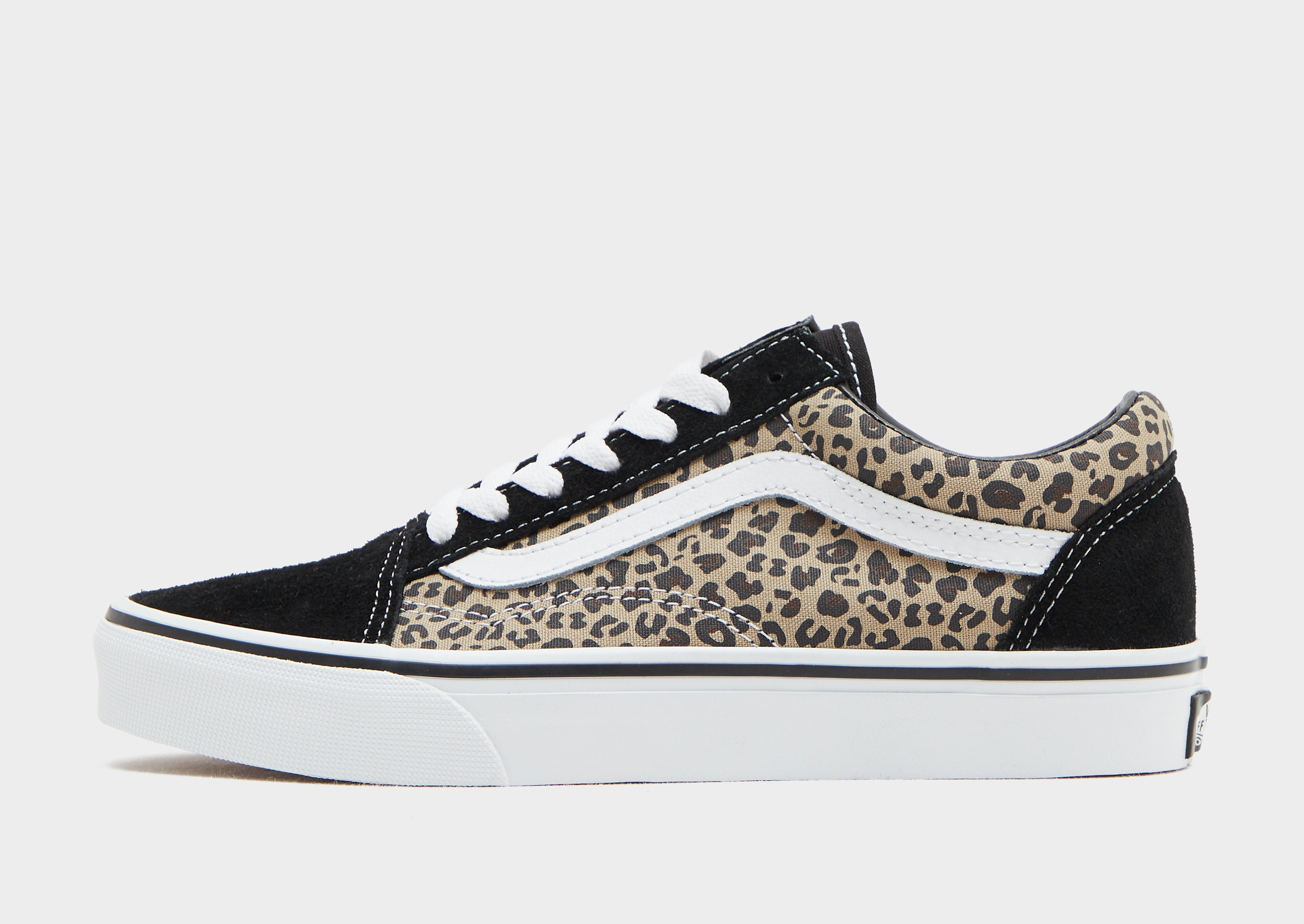 Vans Old Skool herensneaker zwart en print