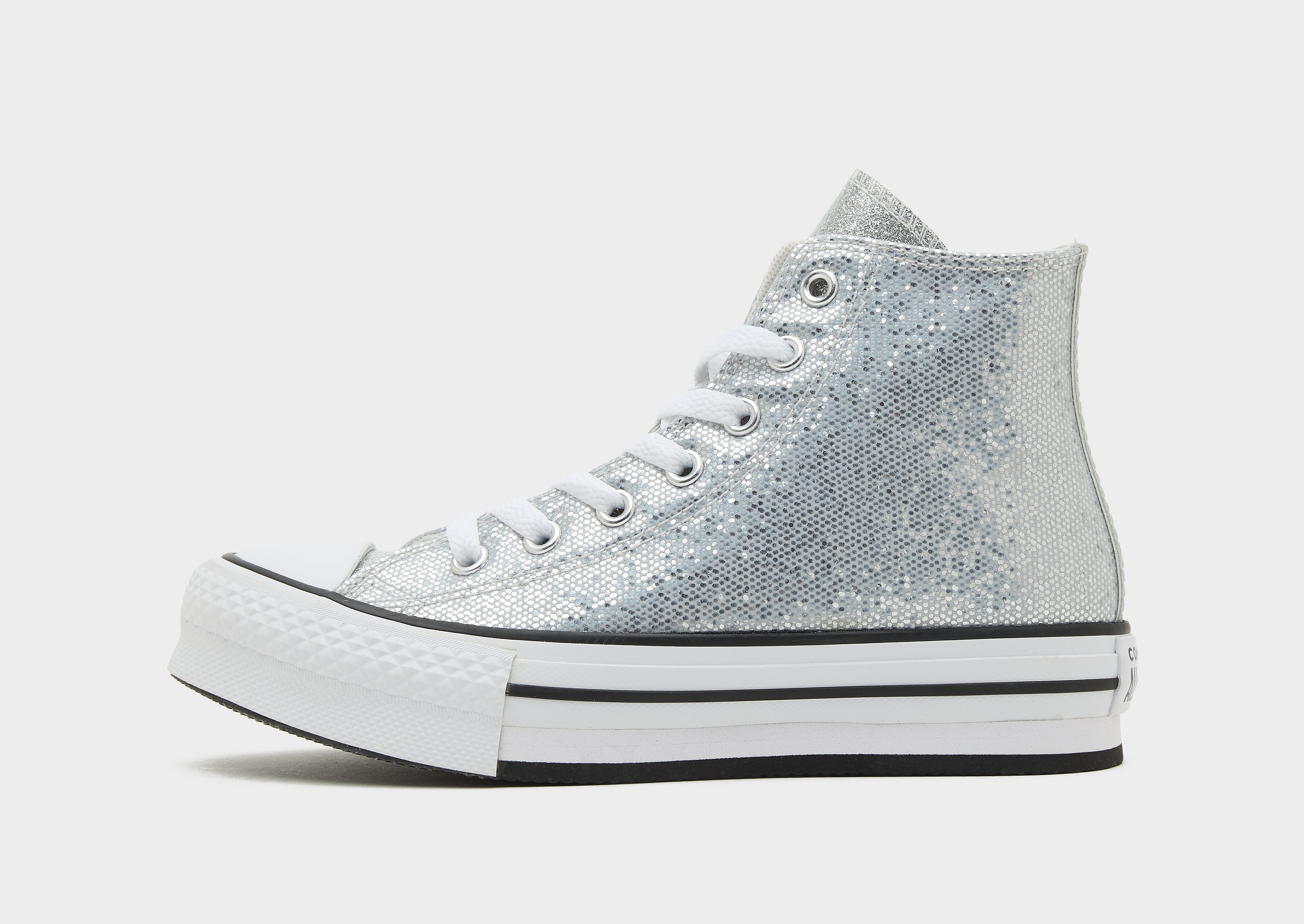 Converse All Star Lift herensneaker zilver en grijs