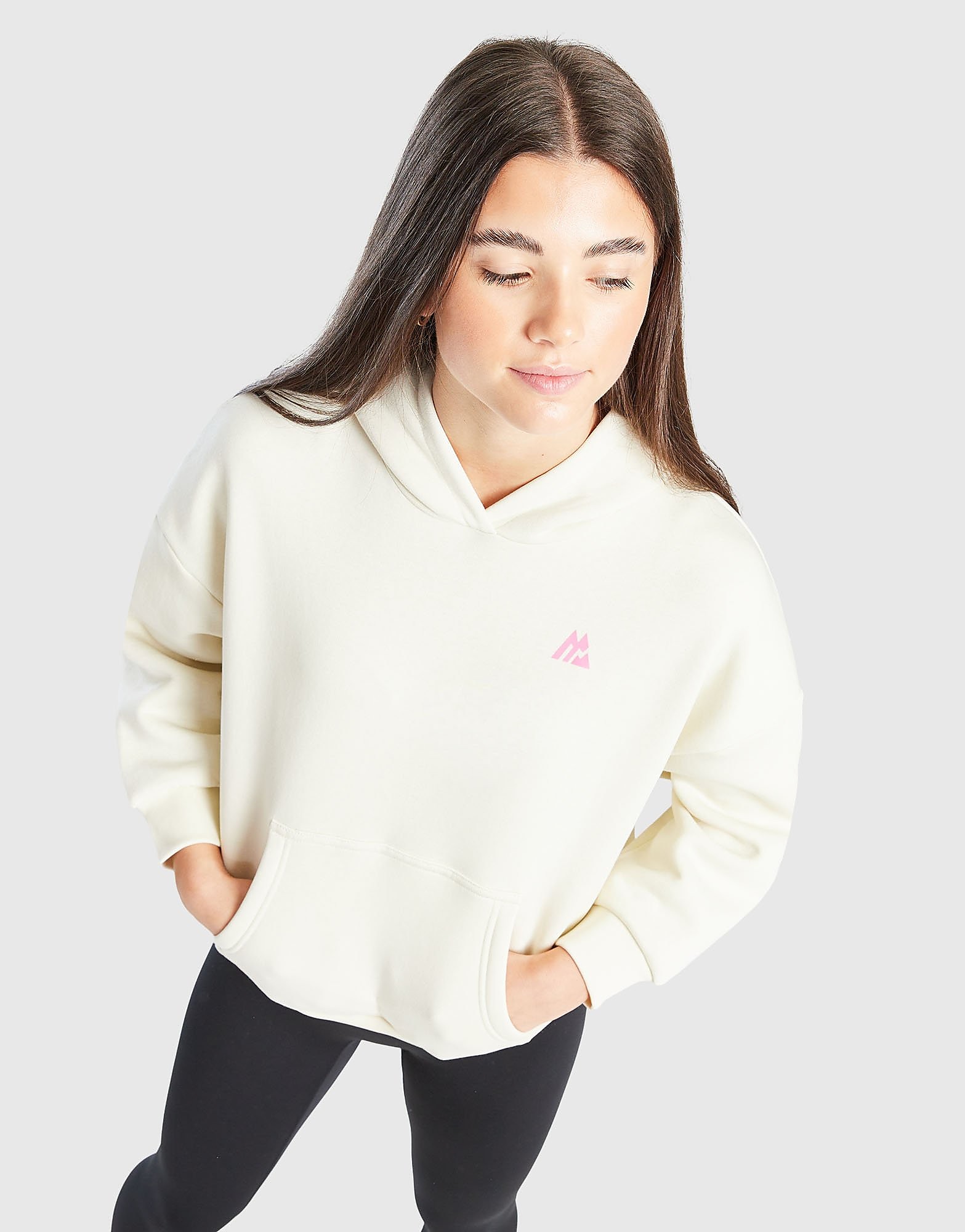 MONTIREX Girls' Vibe Hoodie Junior Ghiacchio Ice Ghiacchio Ice