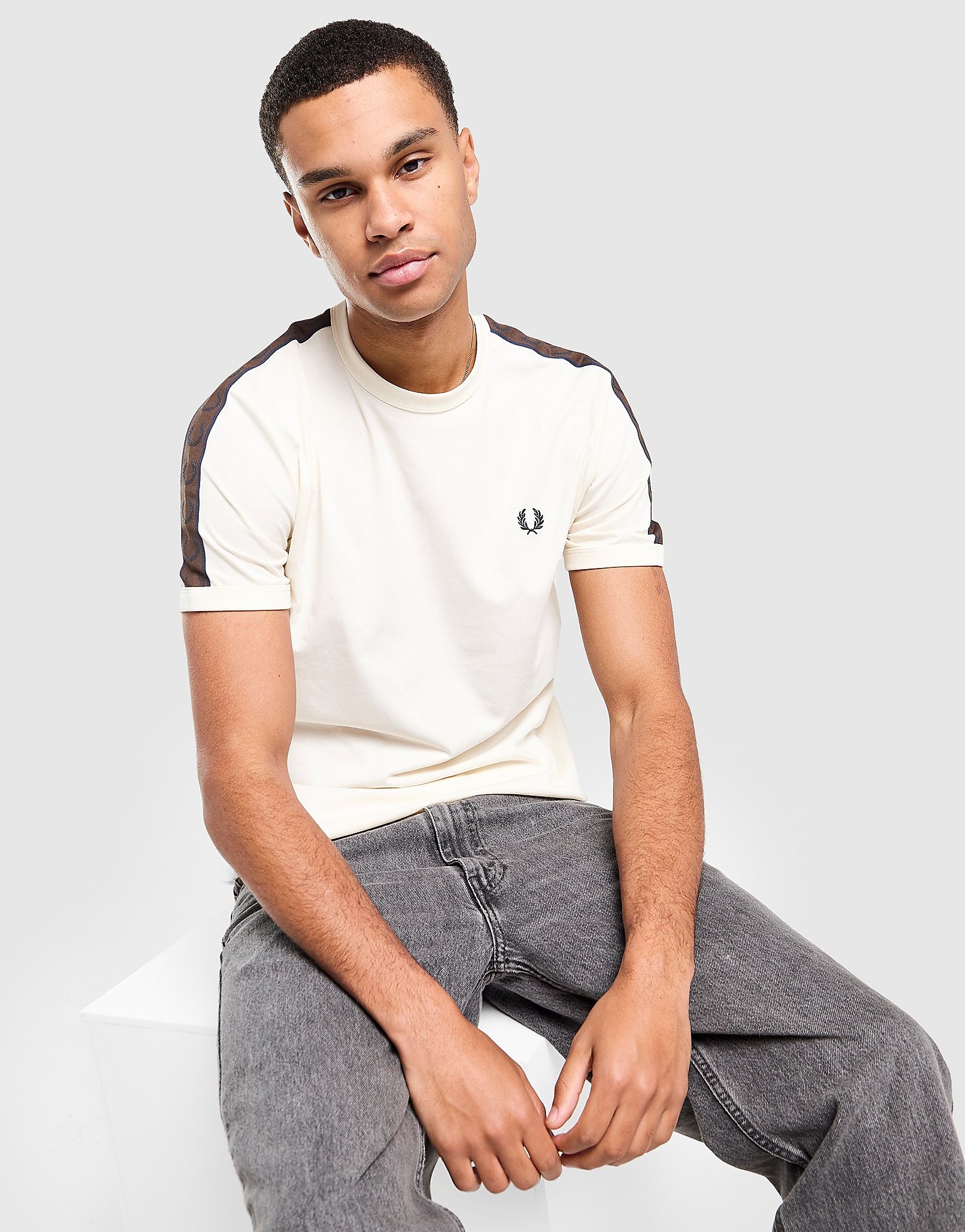 Fred Perry Tape T Shirt - vue 2