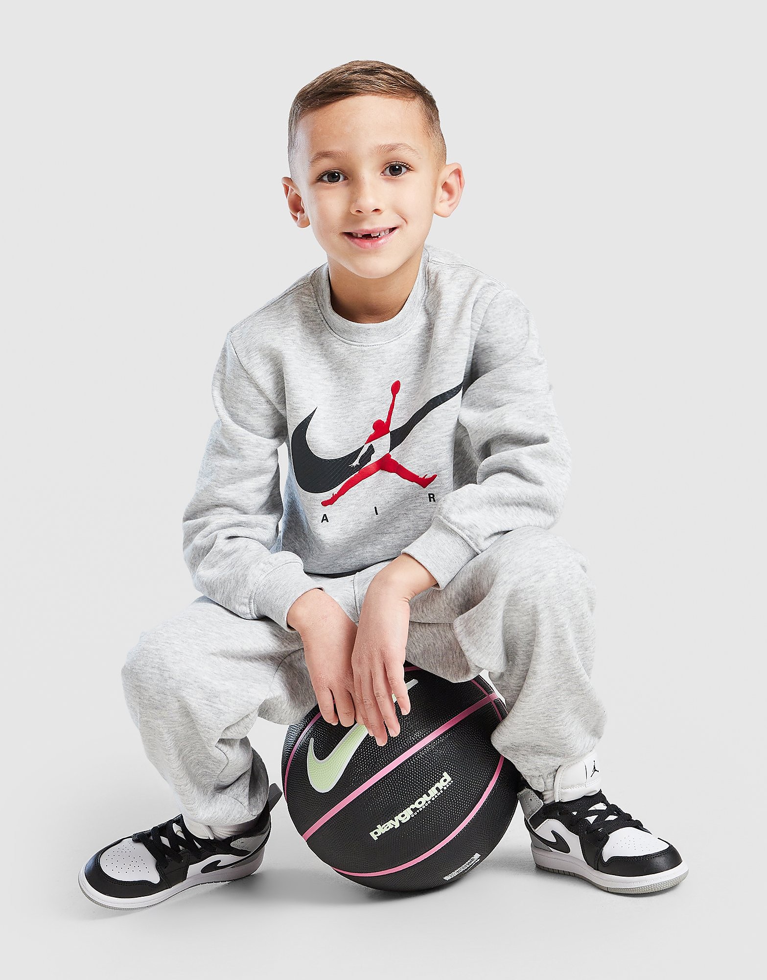 Jordan Jumpman Swoosh Crew Tracksuit Children