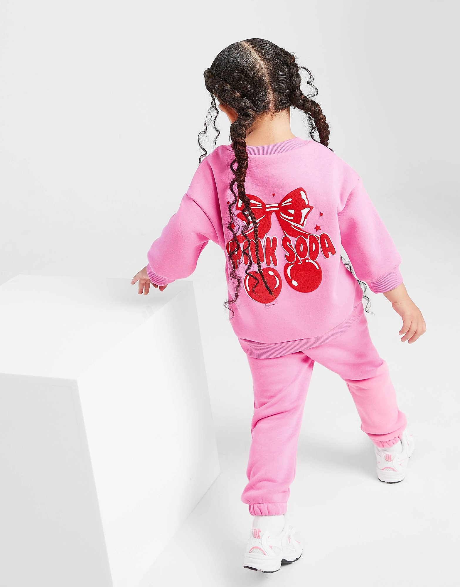 Soda Sport Girls' Bow Crew Tracksuit Infant