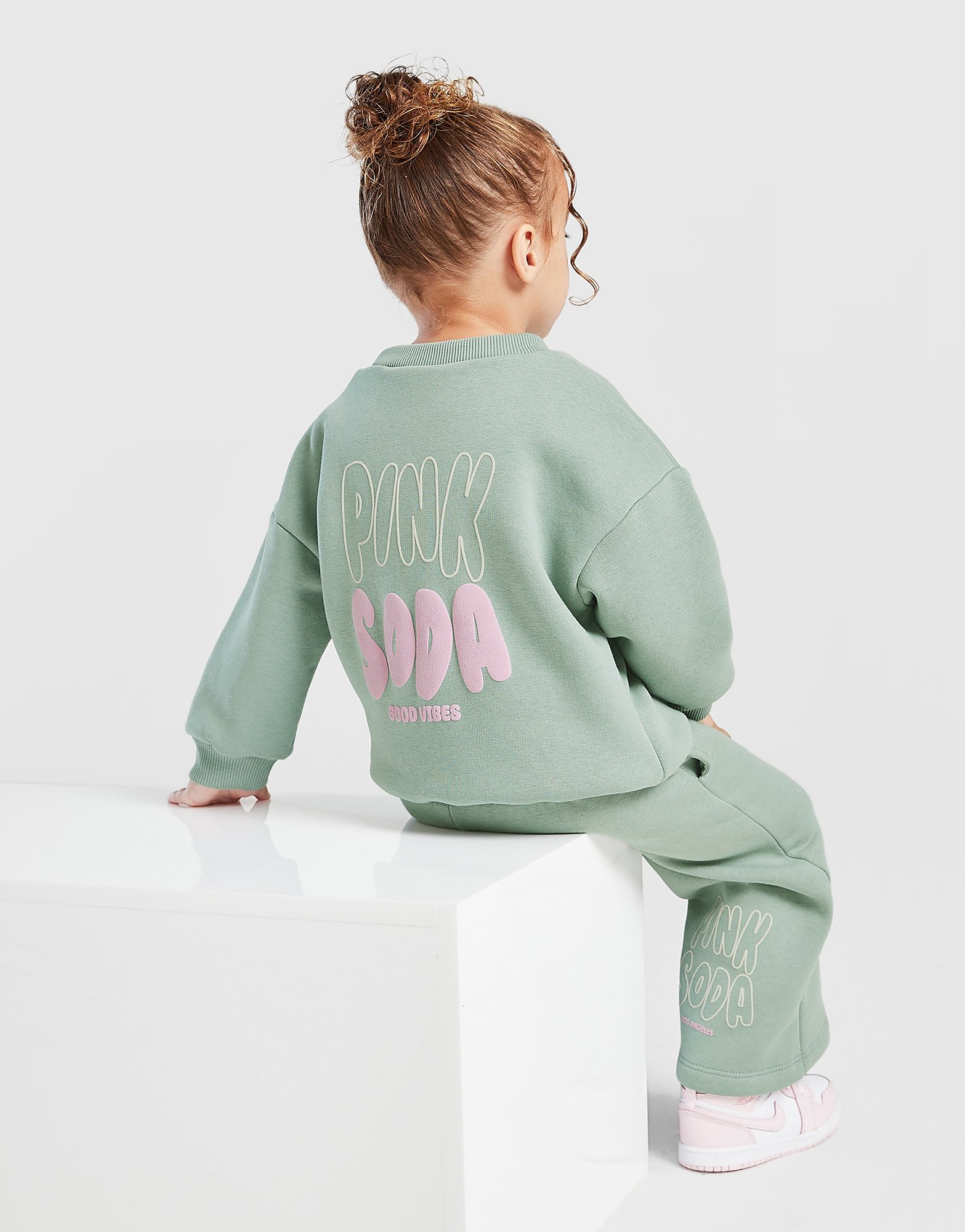 Soda Sport Girls' Mix Crew Tracksuit Infant