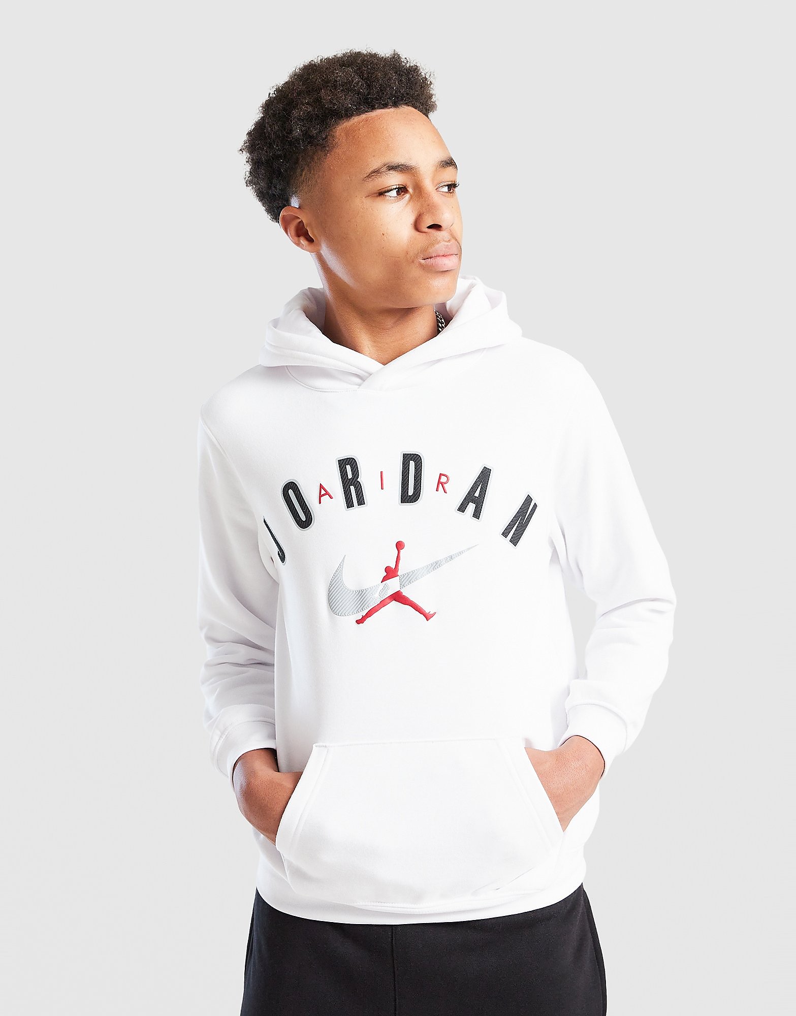 Jordan Arch Logo Fleece Hoodie Junior