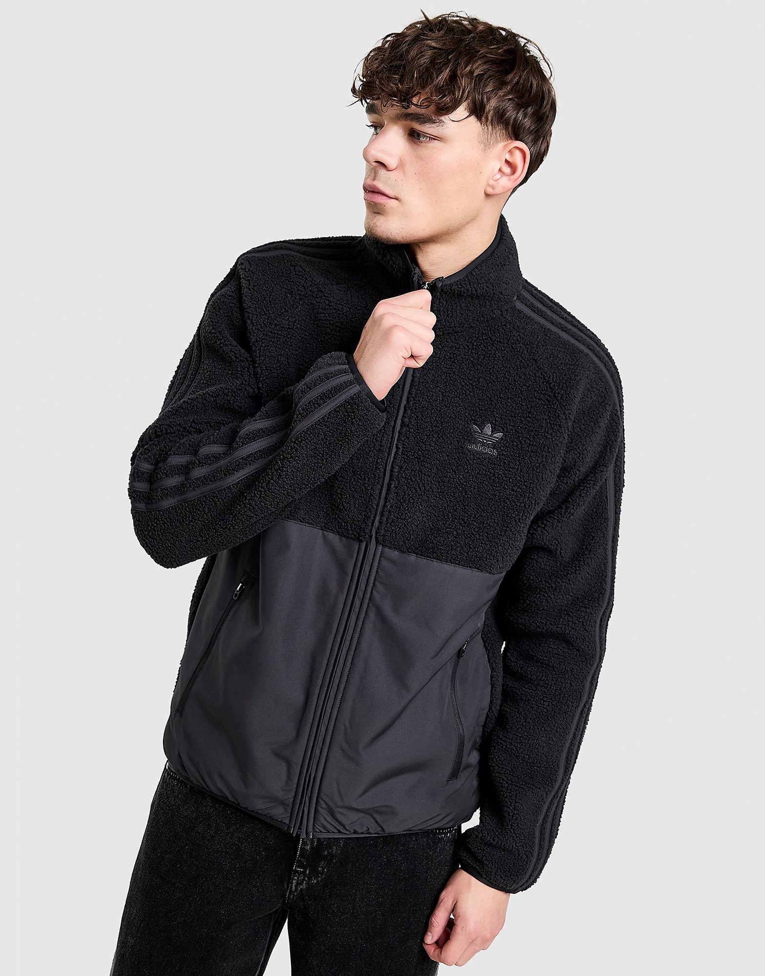 adidas Originals Sherpa Full Zip Fleece