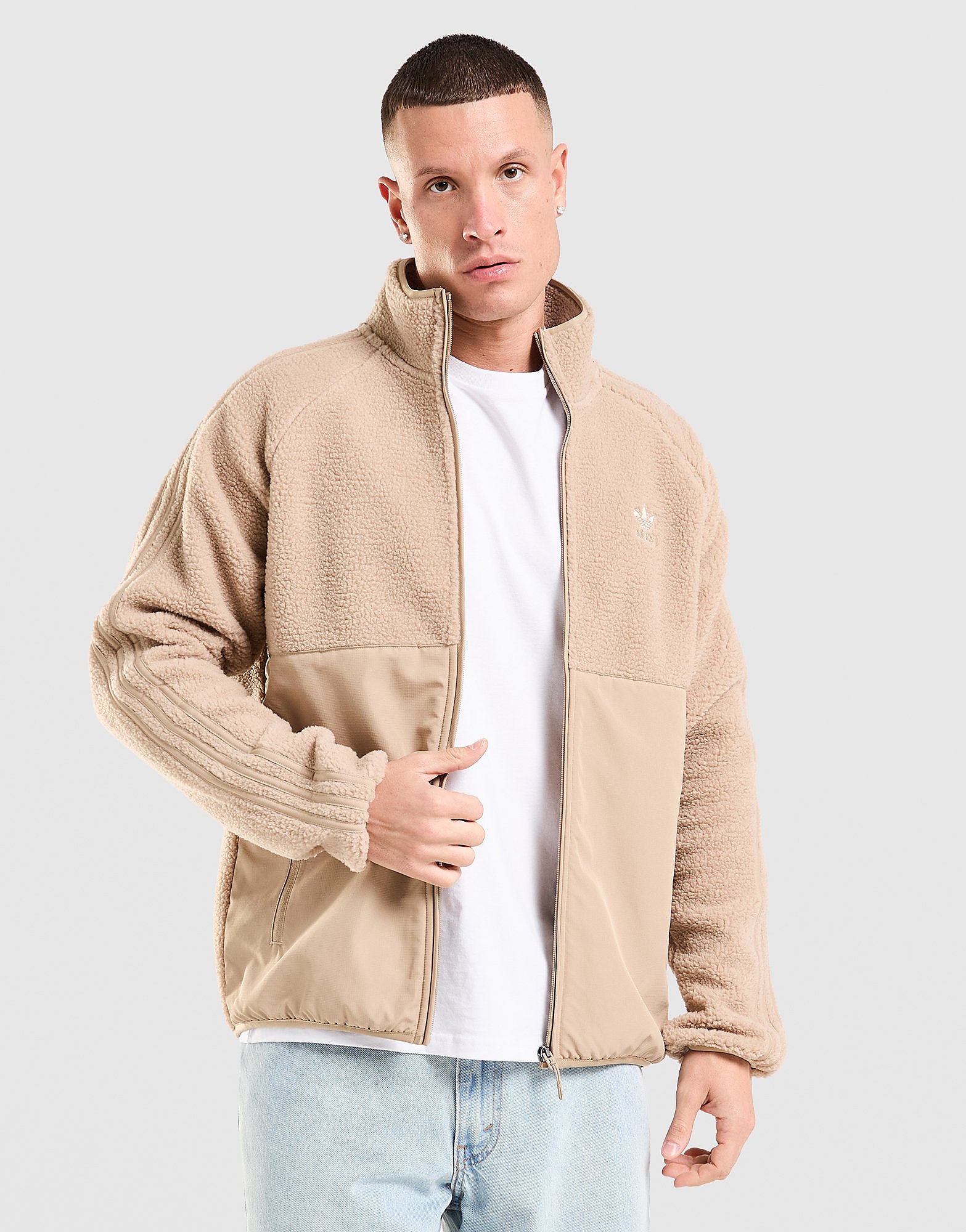 adidas Originals Sherpa Full Zip Fleece - vue 2