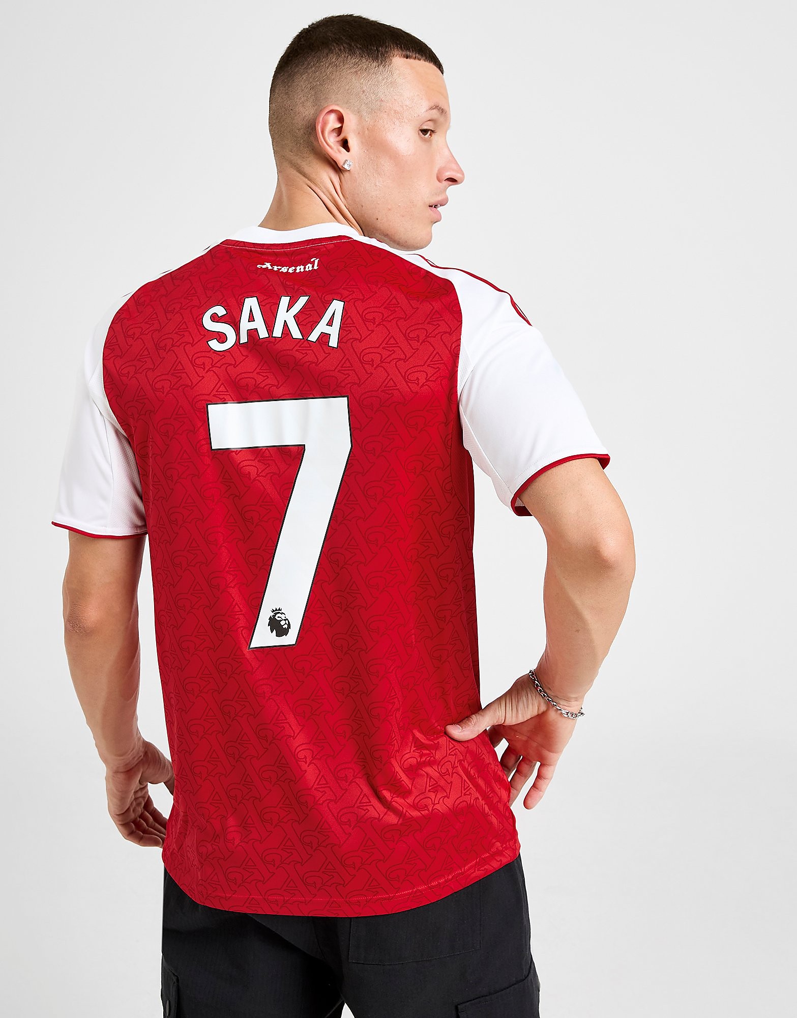 adidas Arsenal FC 202526 Saka #7 Home Shirt