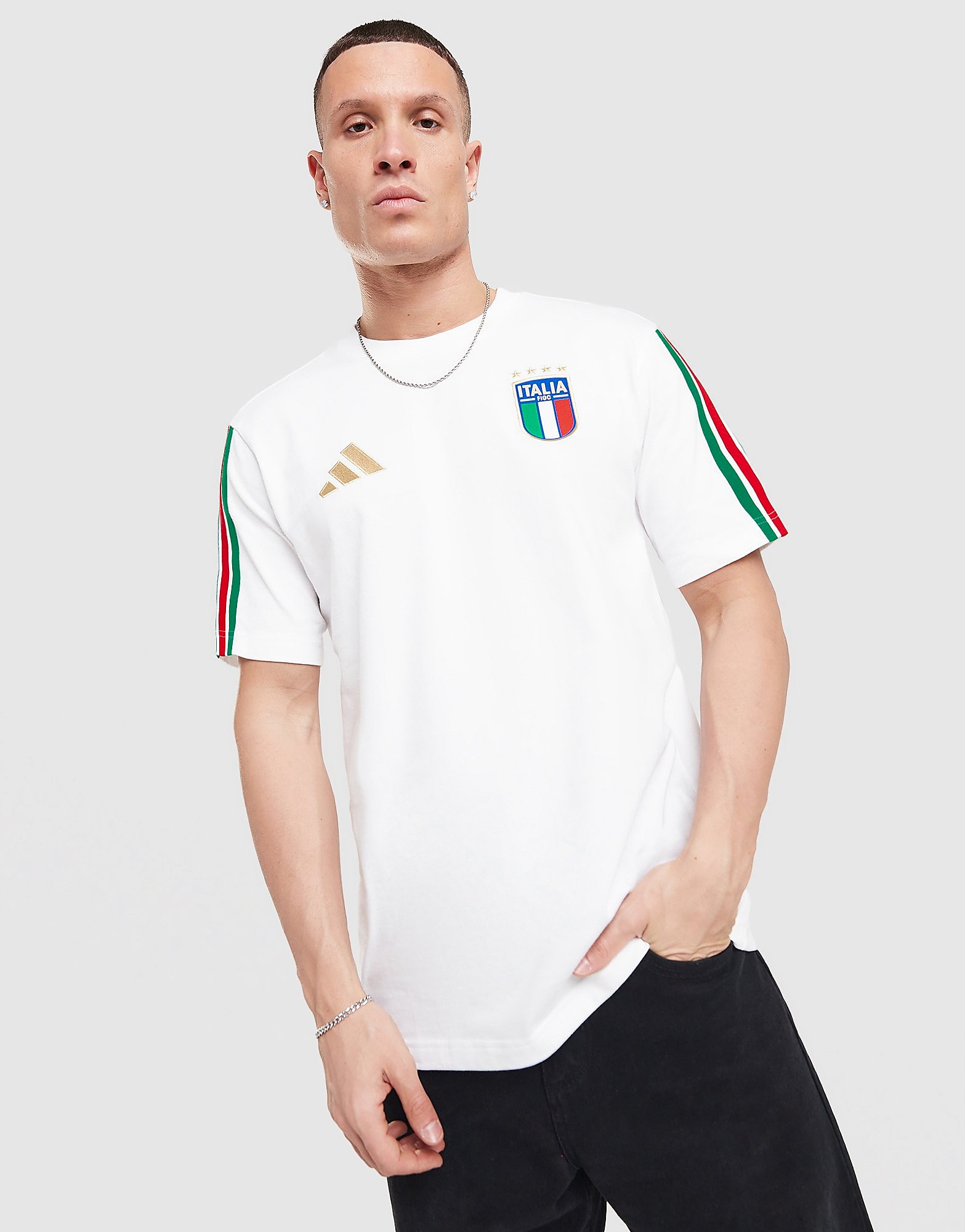 adidas Italy DNA T Shirt - vue 1