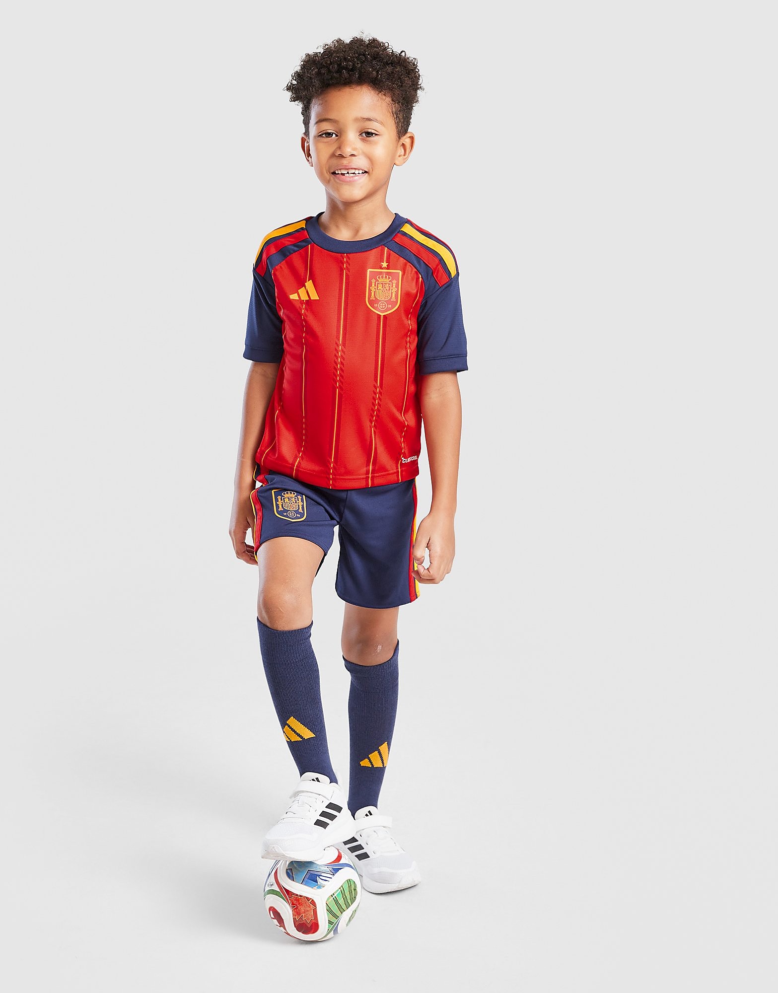 adidas Spain 2026 Home Kit Children