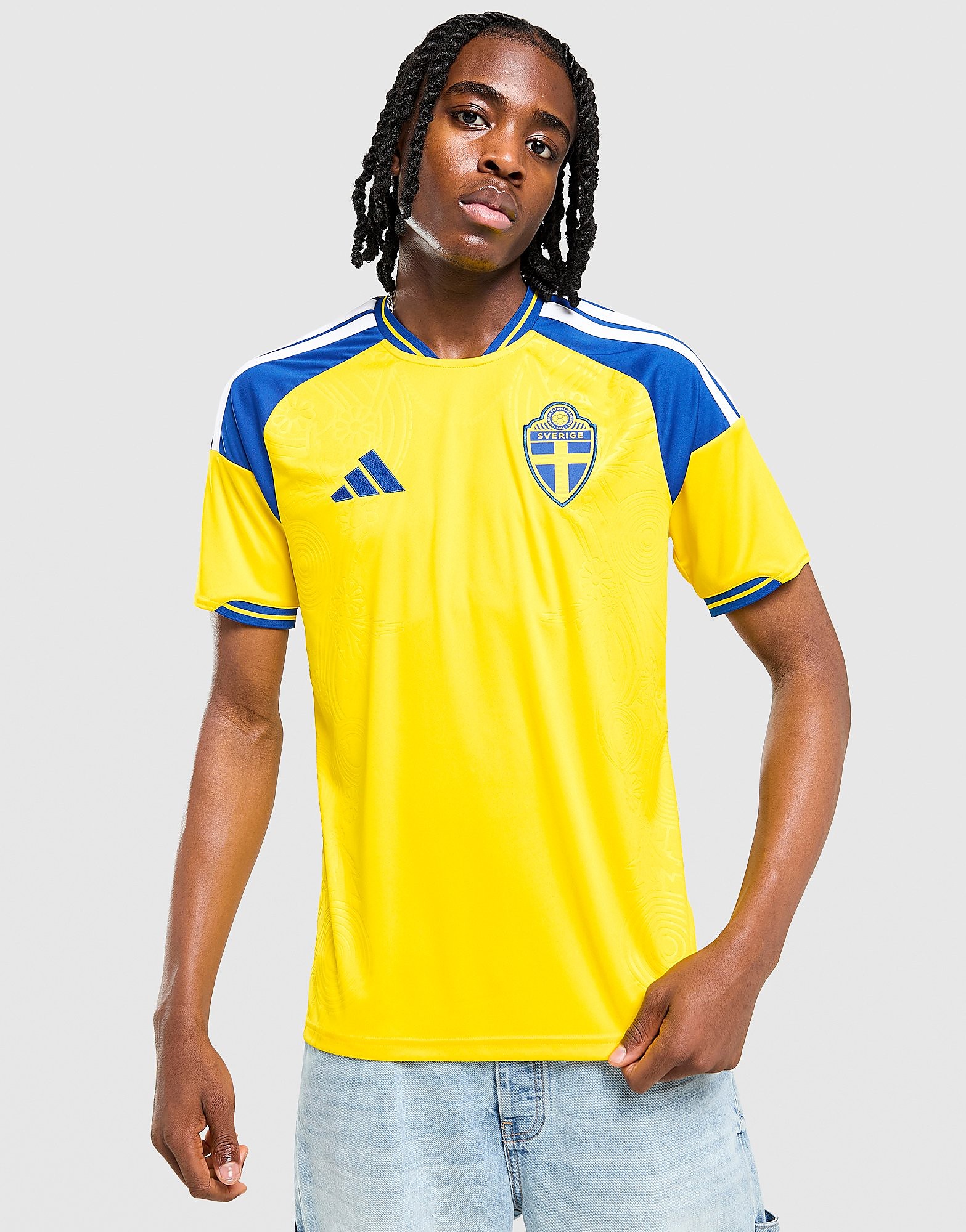 adidas Sweden 2026 Home Shirt Jaune Jaune