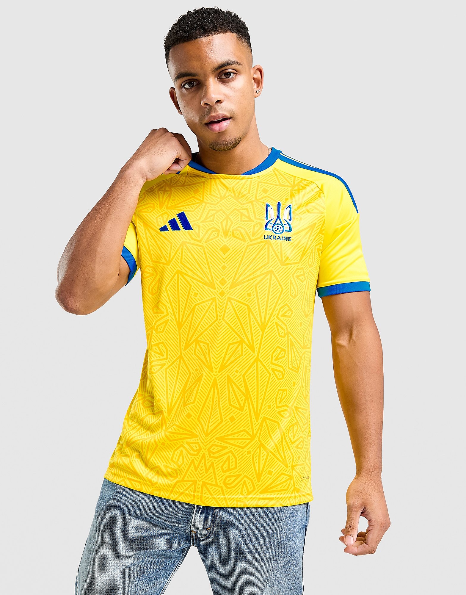 adidas Ukraine 2026 Home Shirt Jaune Jaune
