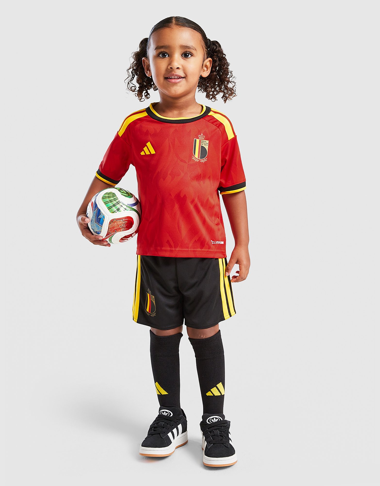 adidas Belgium 2026 Home Kit Children