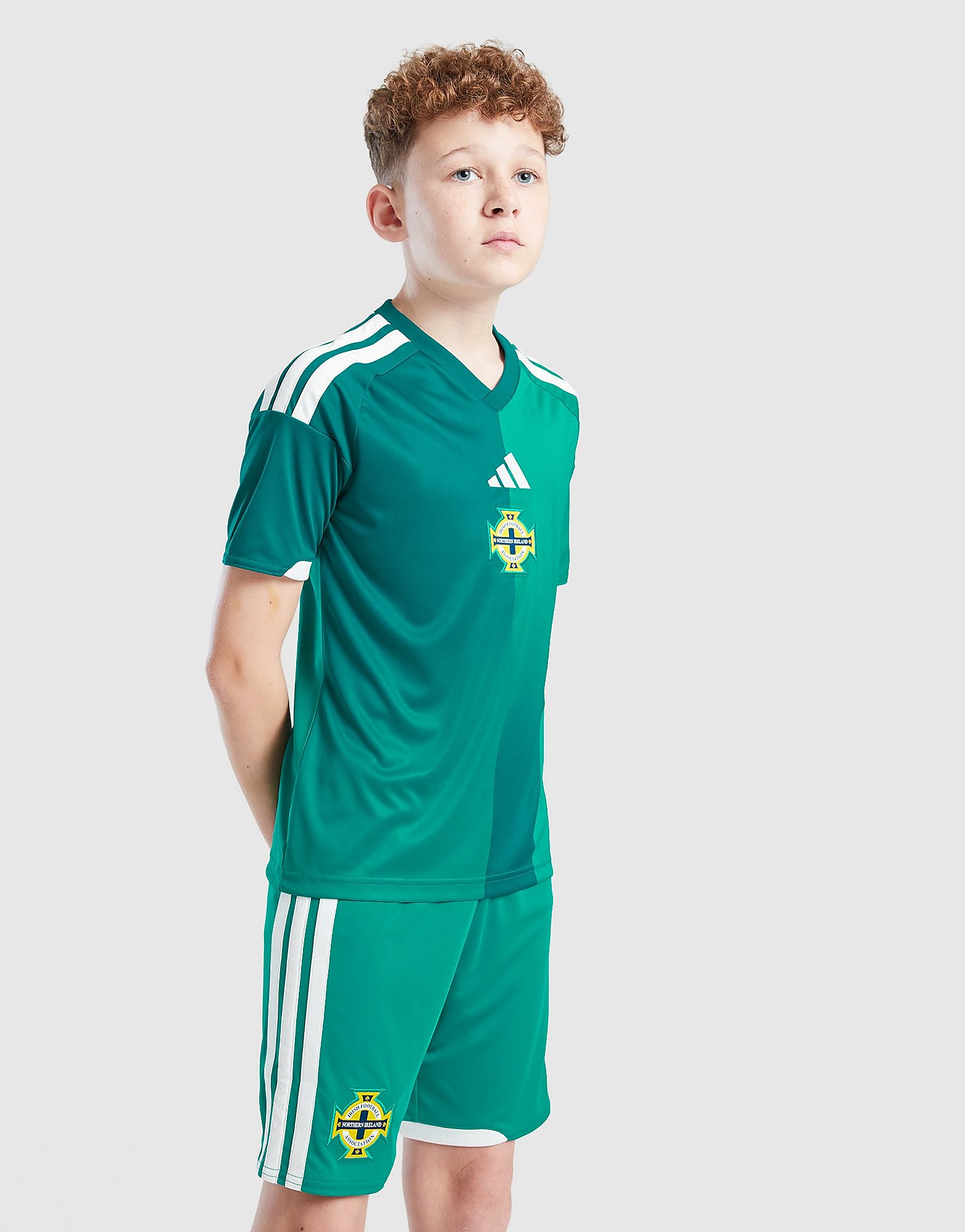 adidas Northern Ireland 2026 Home Shorts Junior