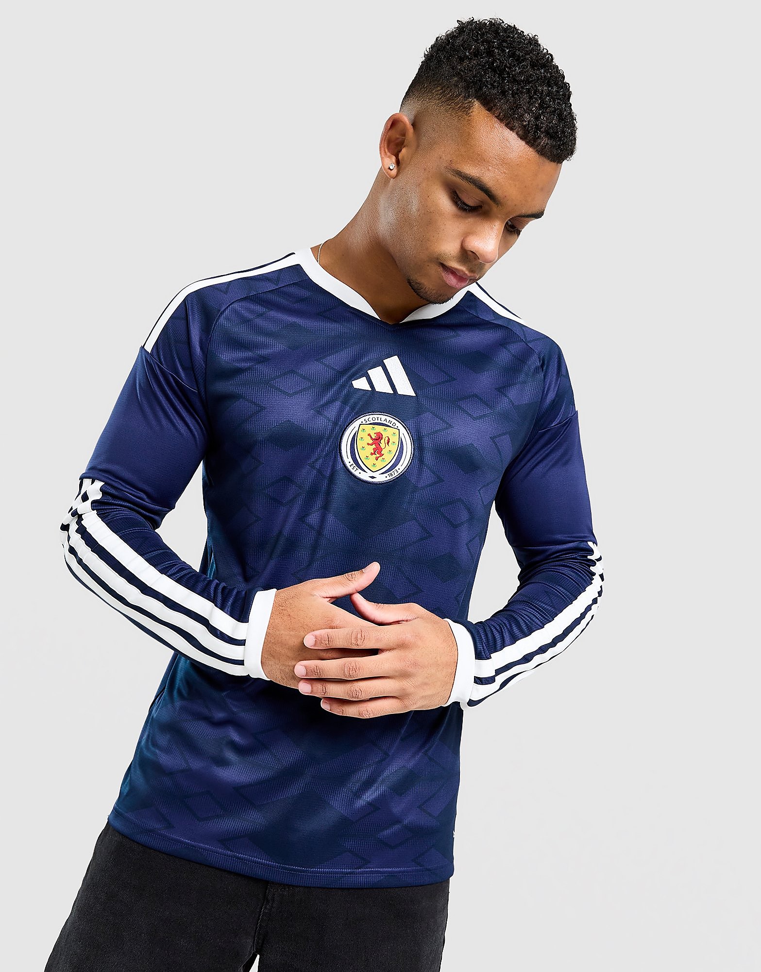 adidas Scotland 2026 Long Sleeve Home Shirt - vue 1