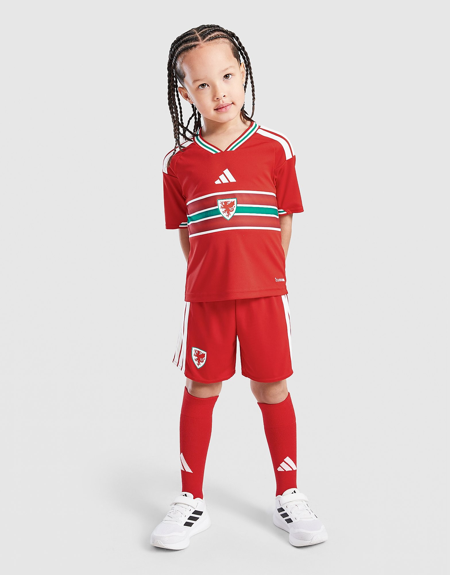 adidas Wales 2026 Home Kit Children