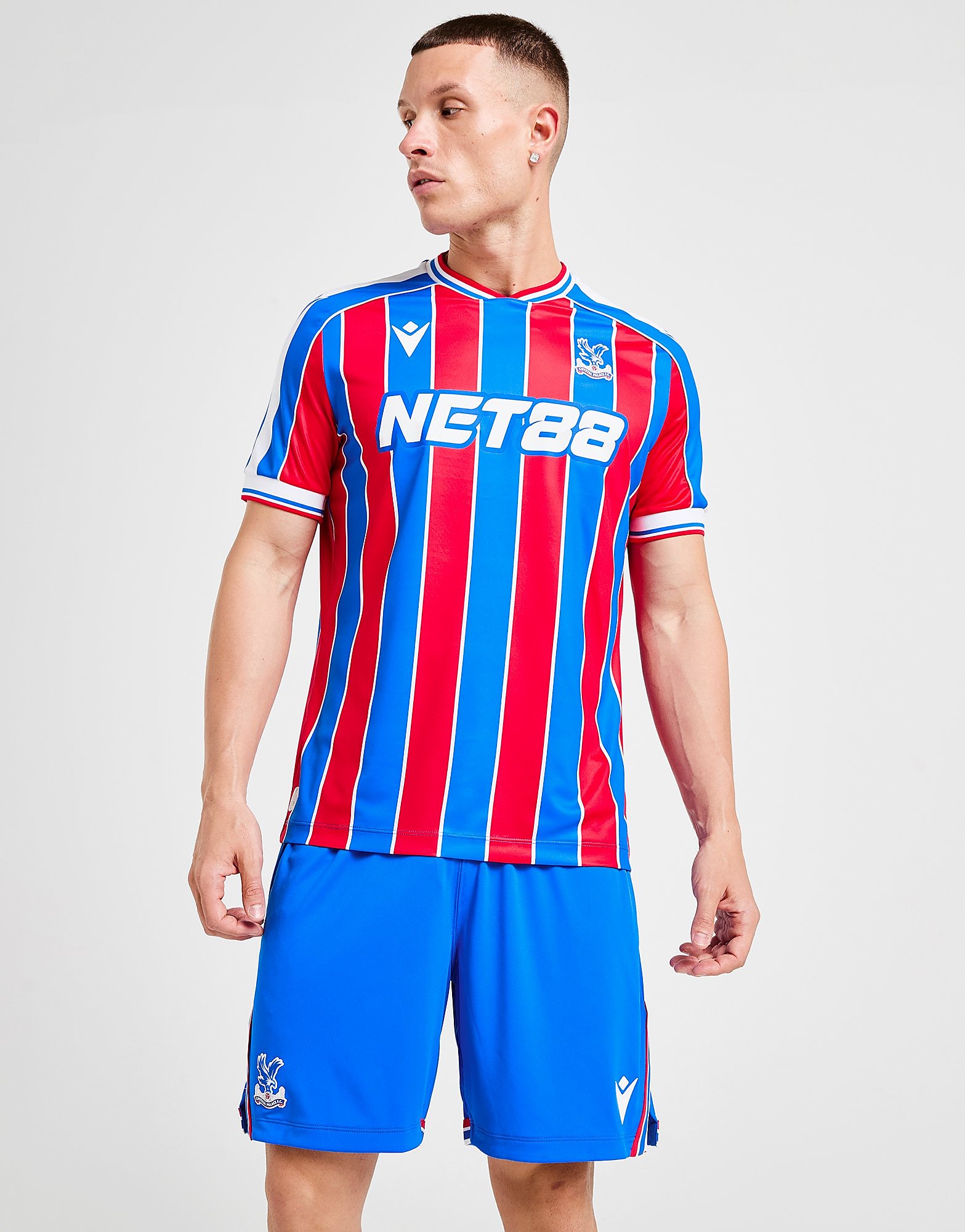 Macron Crystal Palace FC 202526 Home Shorts