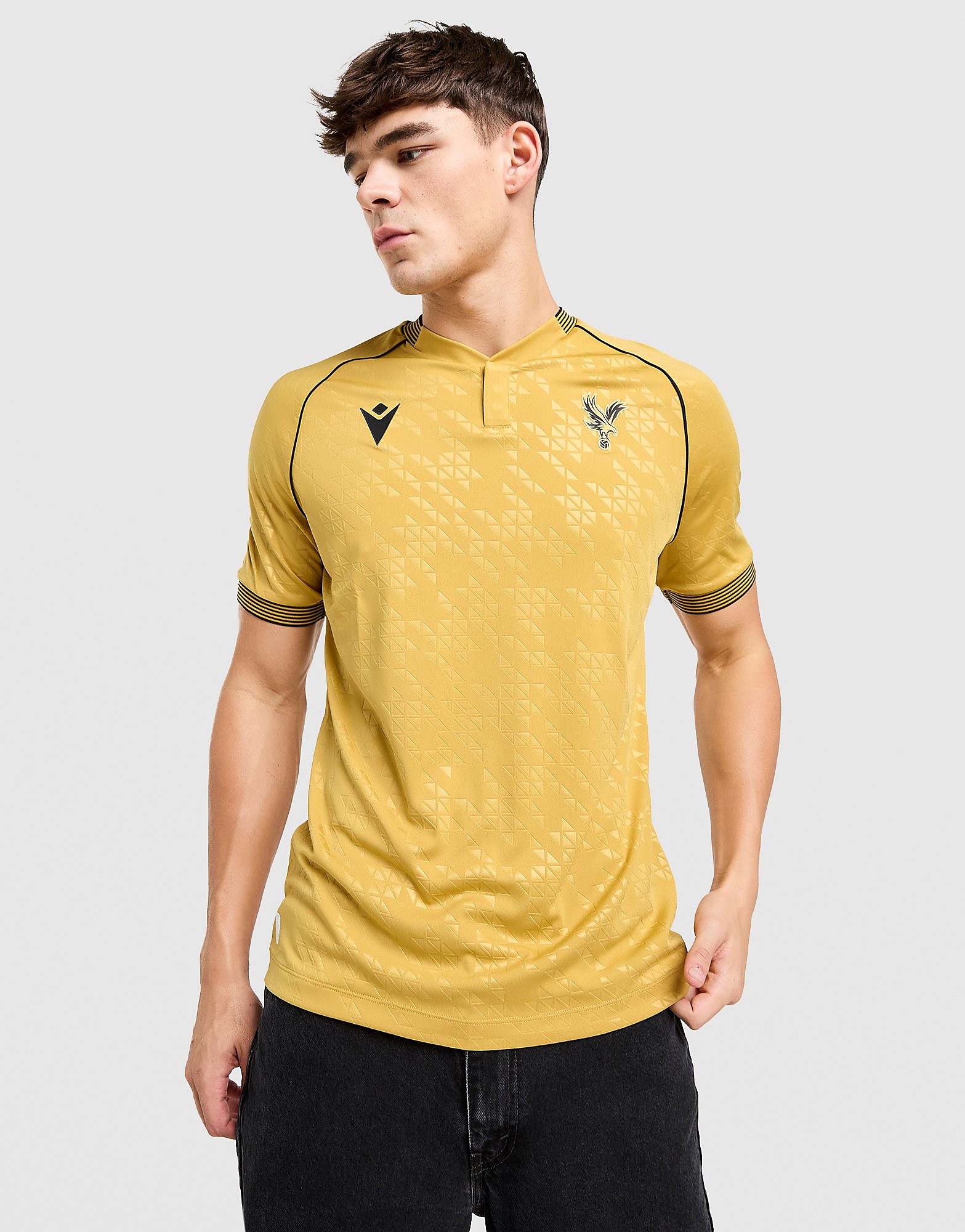 Macron Crystal Palace FC 202526 Third Shirt Or / Dorée Or / Dorée