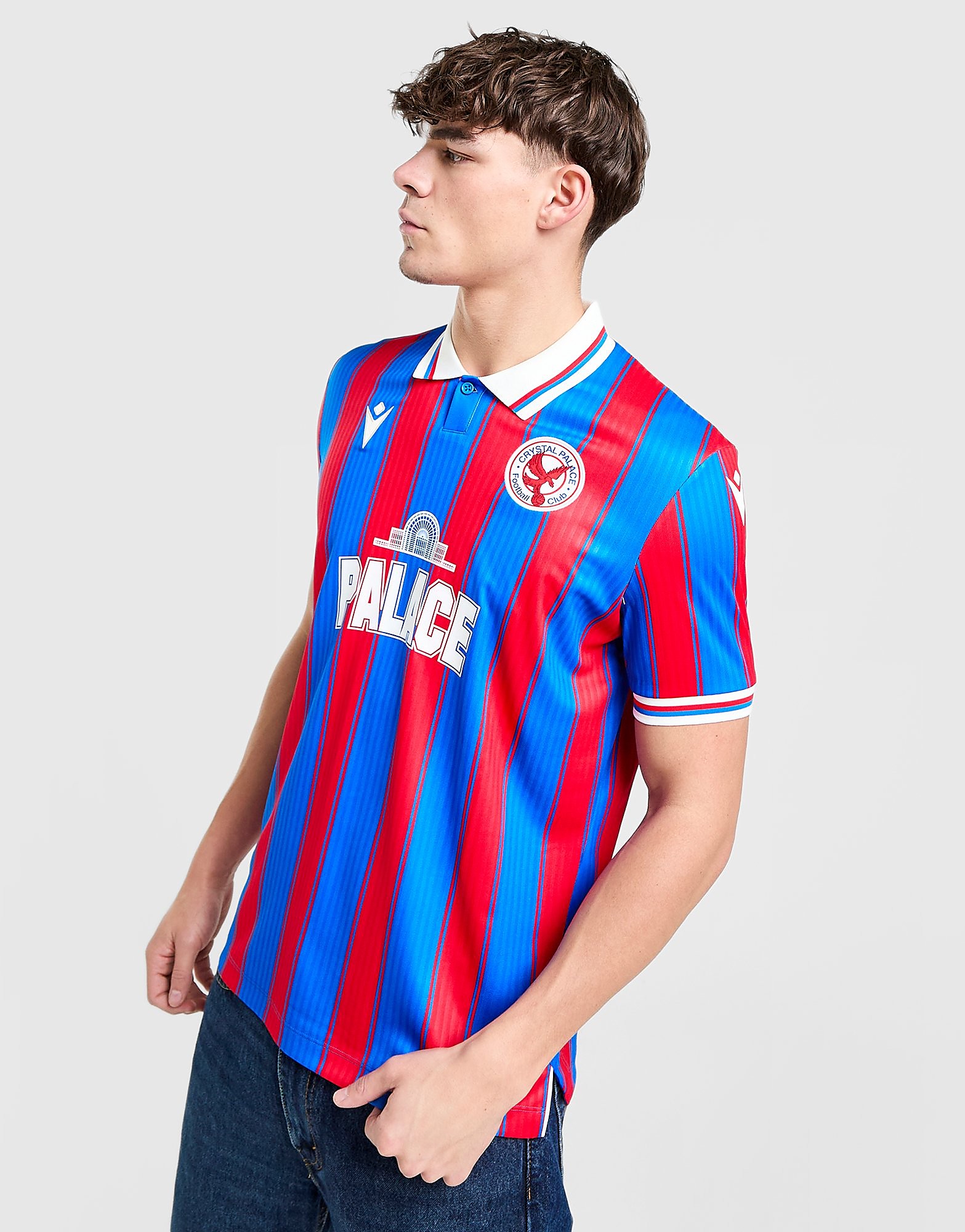Macron Maillot Domicile Retro Crystal Palace FC