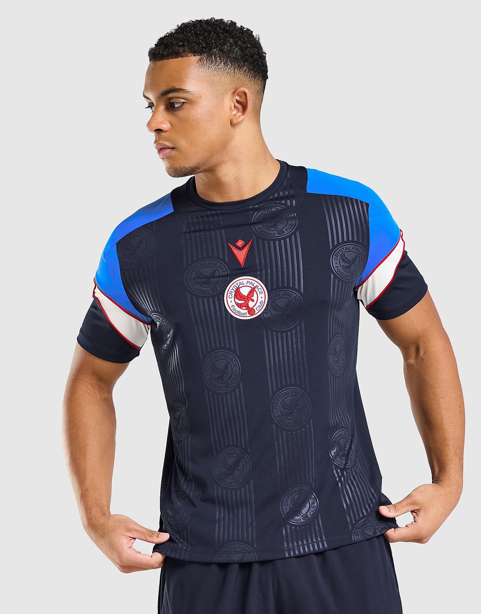 Macron Crystal Palace FC Vintage T Shirt
