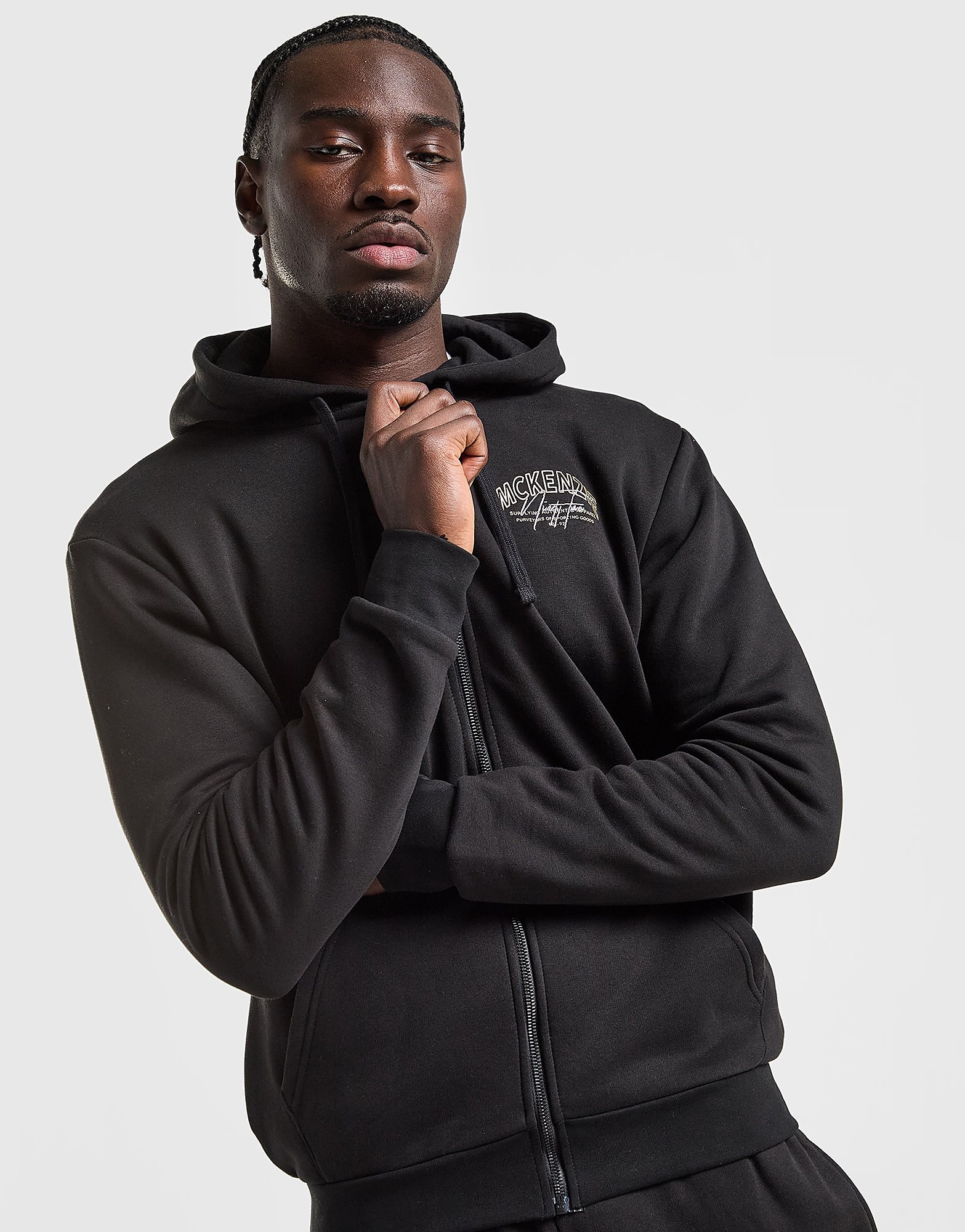 McKenzie Script Full Zip Hoodie
