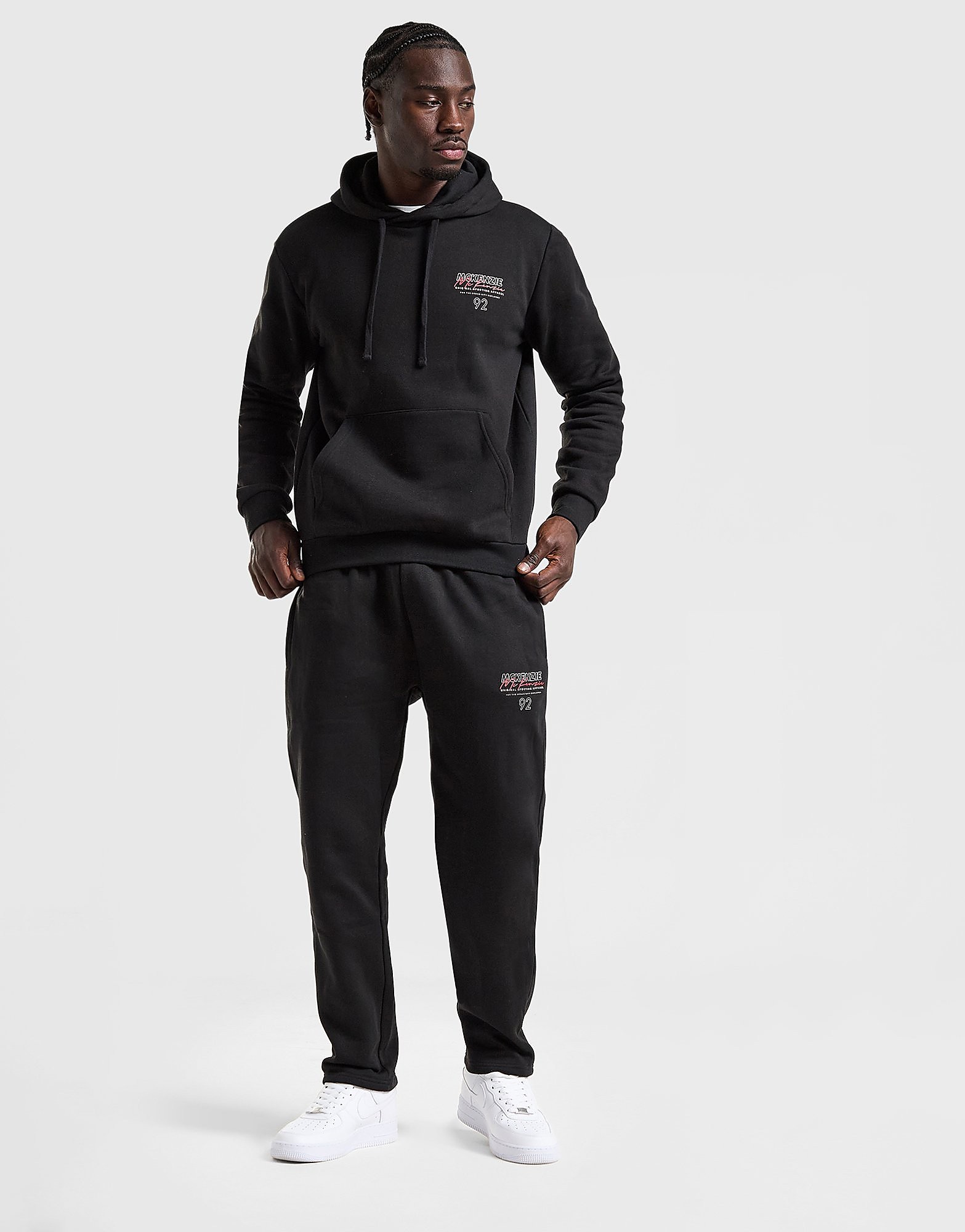 McKenzie Decimus Overhead Tracksuit Blk Blk Blk Blk
