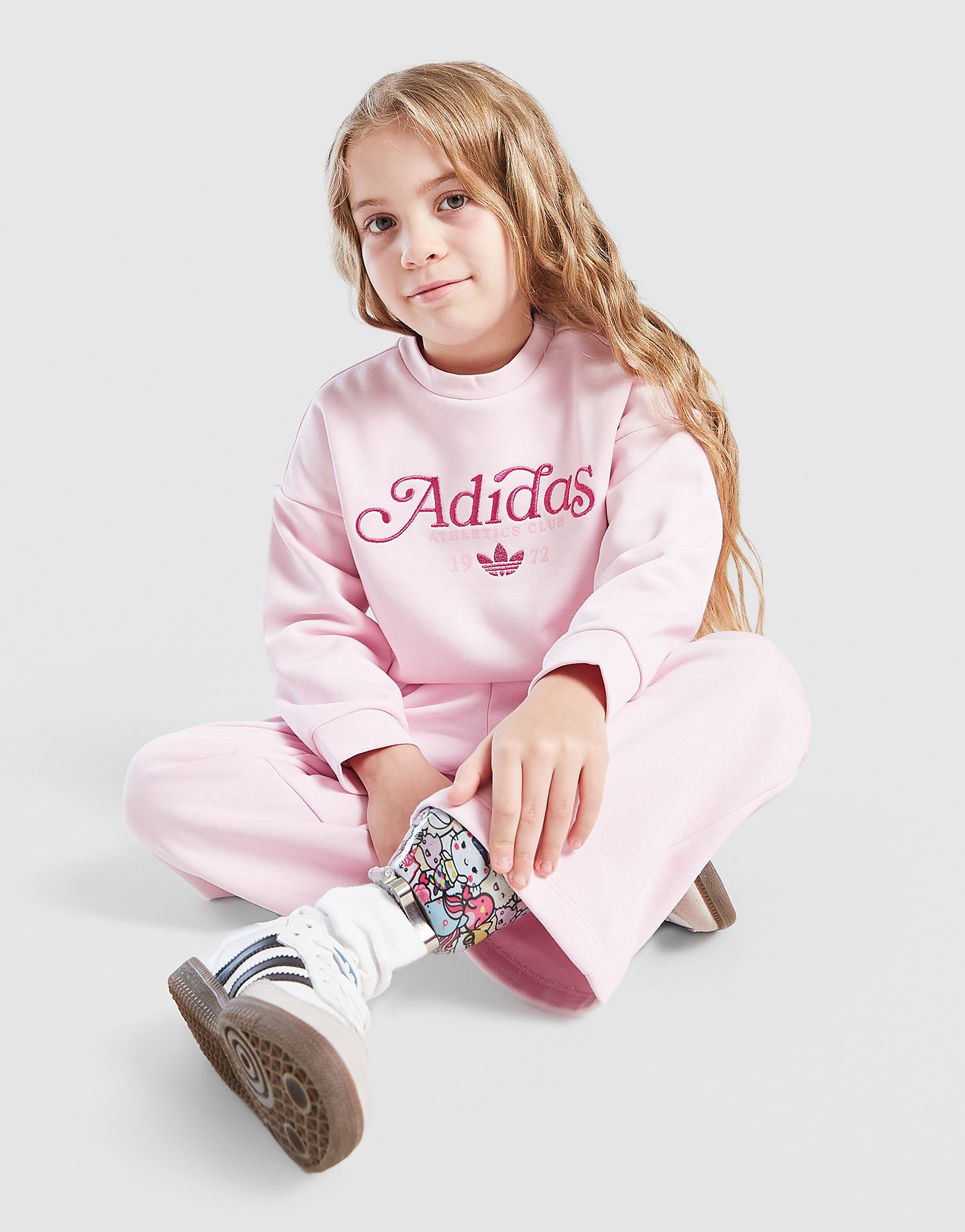 adidas Originals Ensemble de survêtement Varsity Crew Enfant Fille