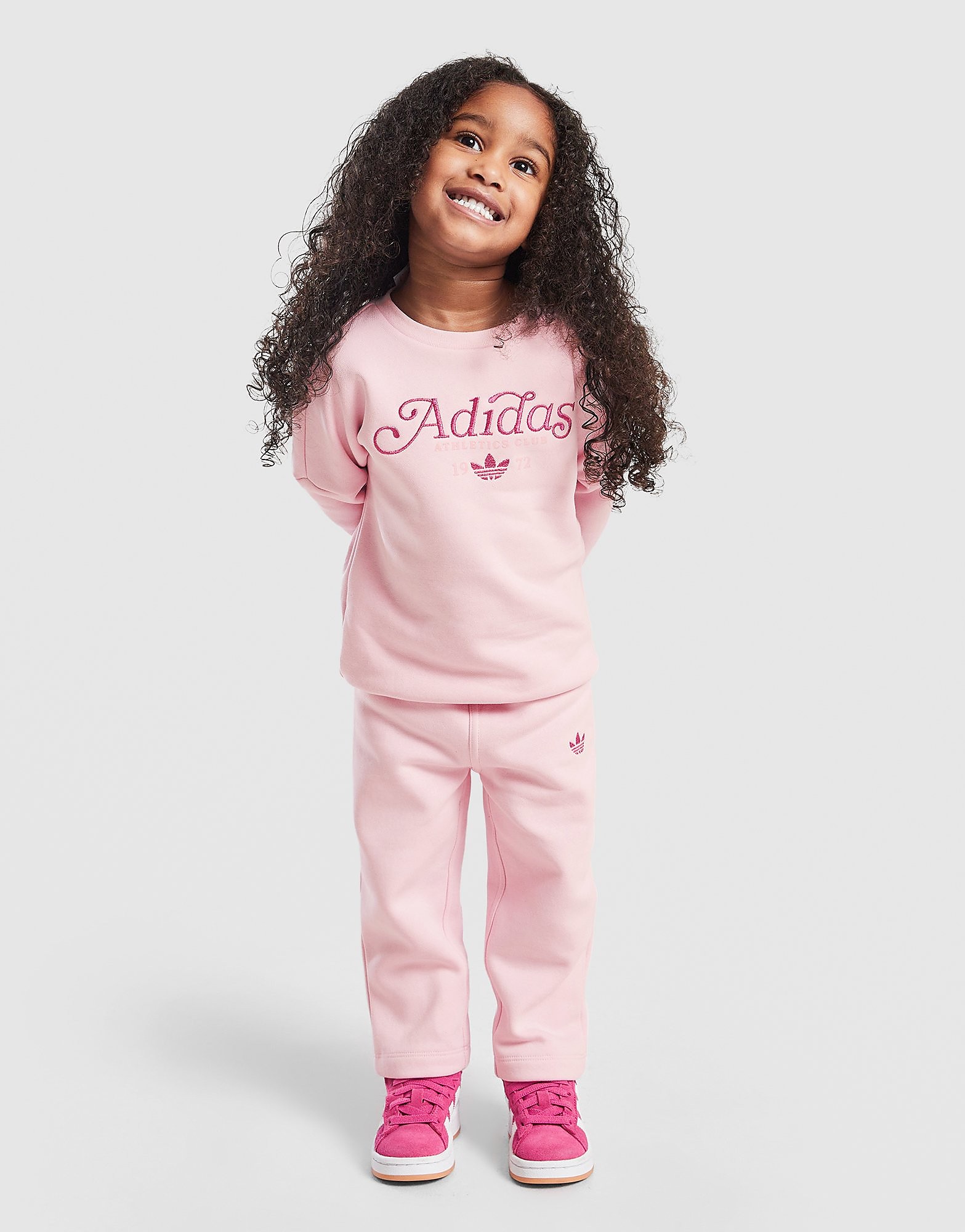 adidas Originals Girls' Varsity Crew Tracksuit Infant