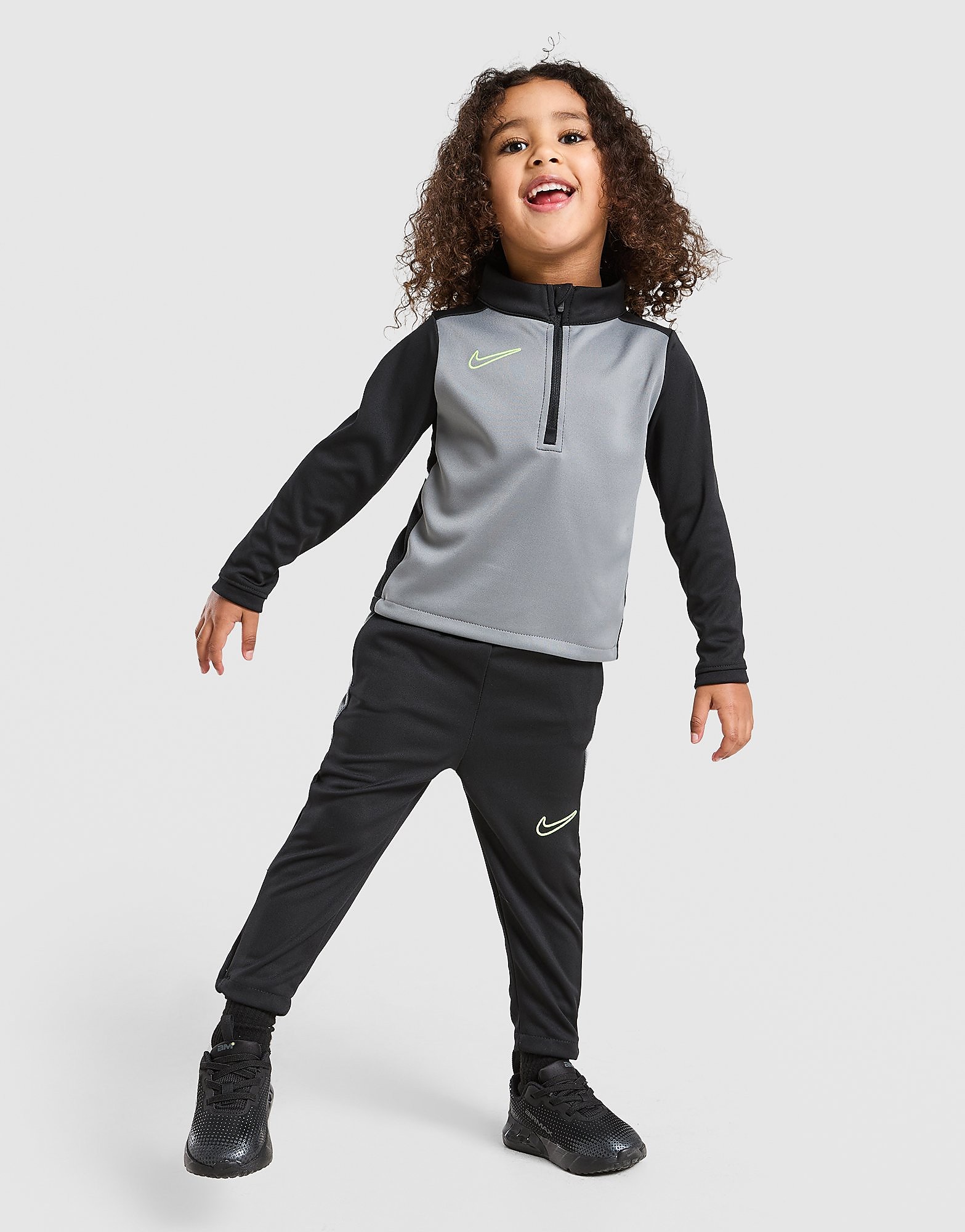 Nike Tuta 1/4 Zip Academy Neonato, nero