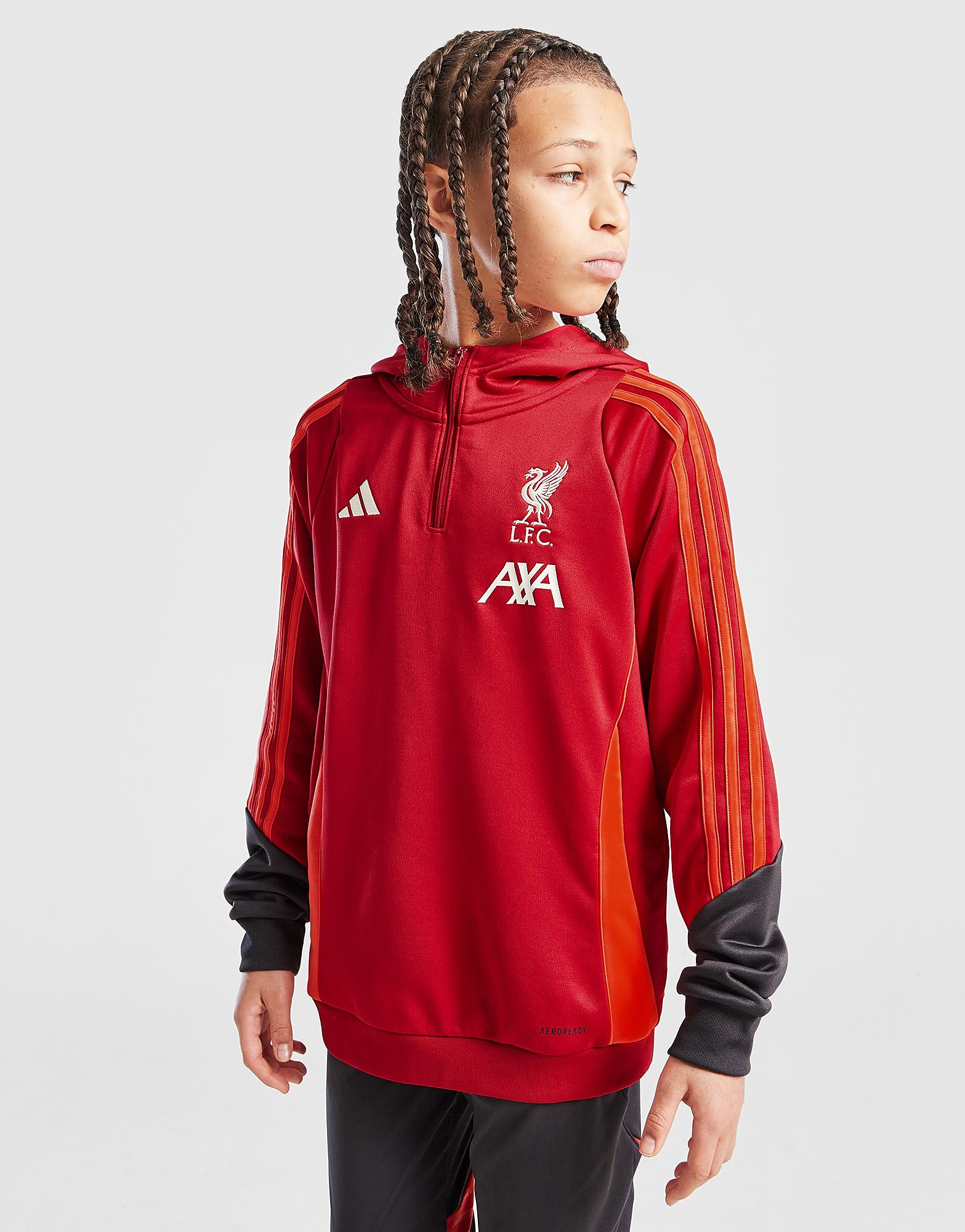 adidas Sweat à capuche d'entraînement Liverpool FC Tiro 25 Junior